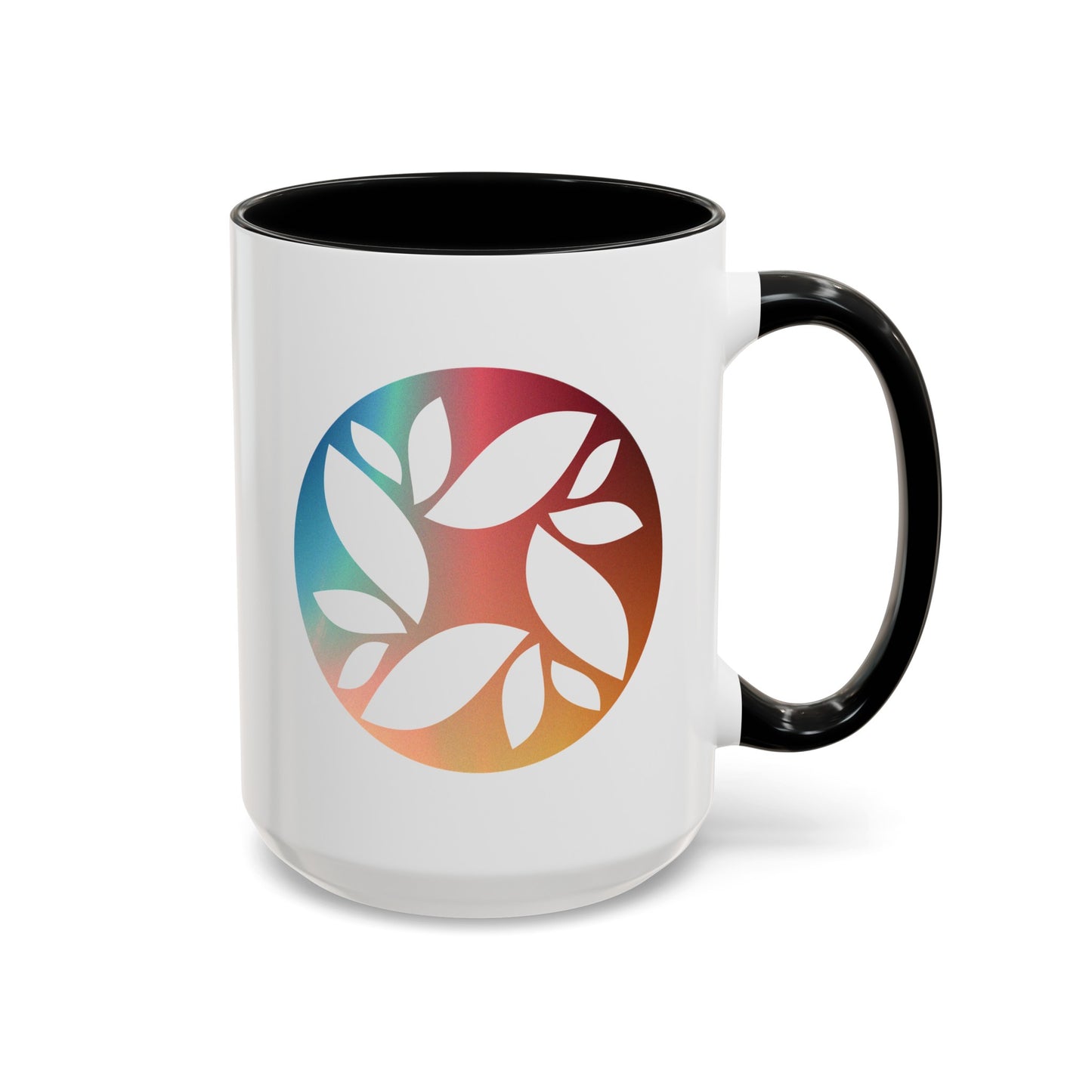 "Logo Gradient" Accent Coffee Mug (11, 15oz)