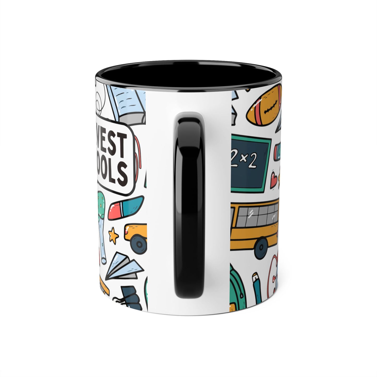 "Harvest Schools" Colorful Classroom Accent Mug - 11oz