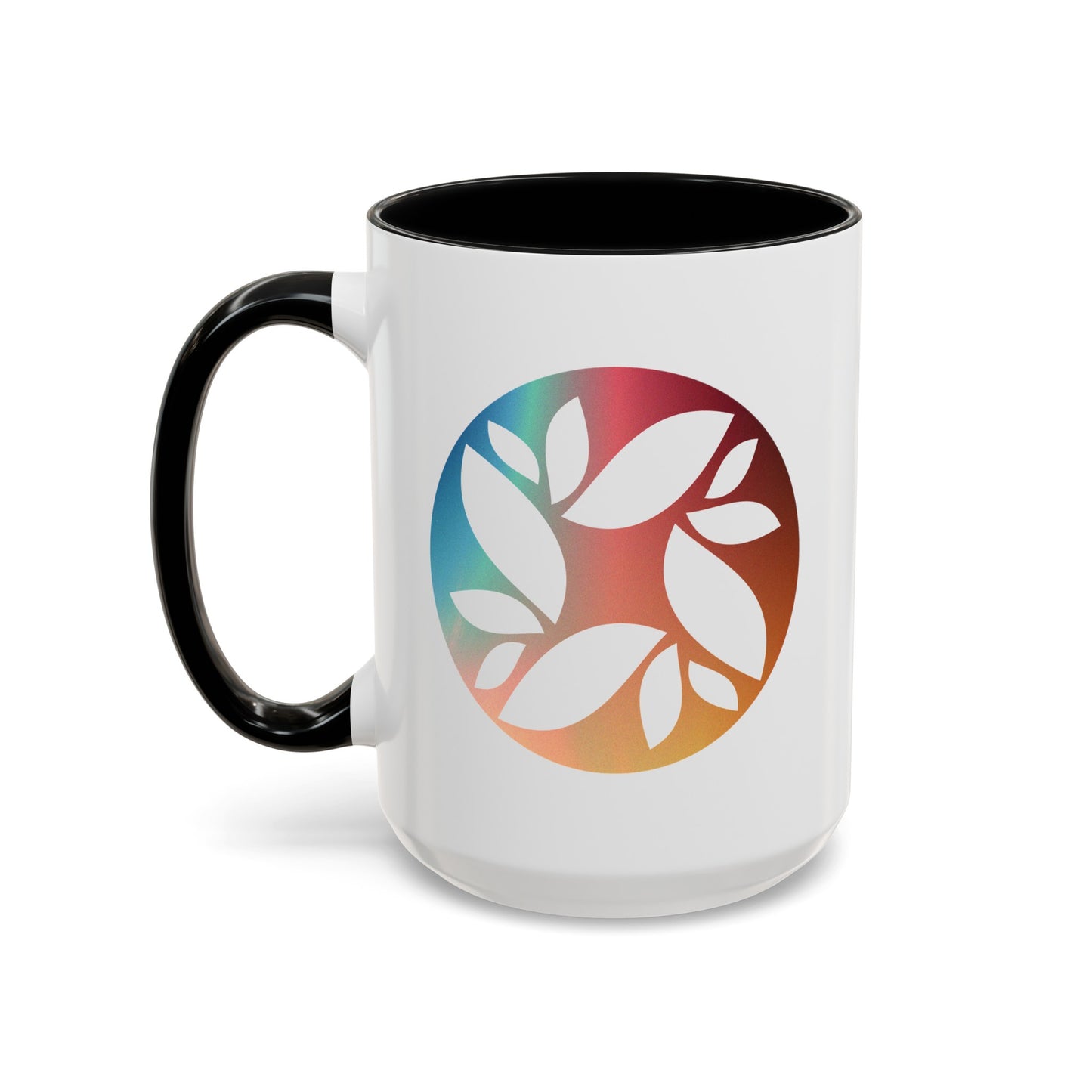 "Logo Gradient" Accent Coffee Mug (11, 15oz)
