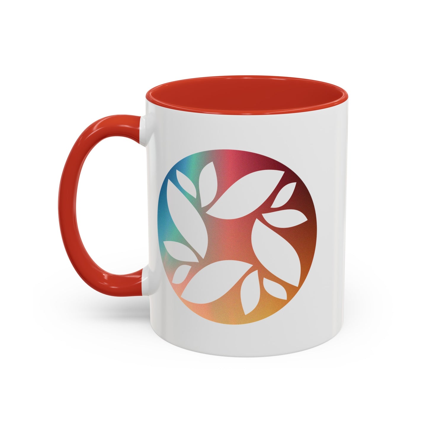 "Logo Gradient" Accent Coffee Mug (11, 15oz)
