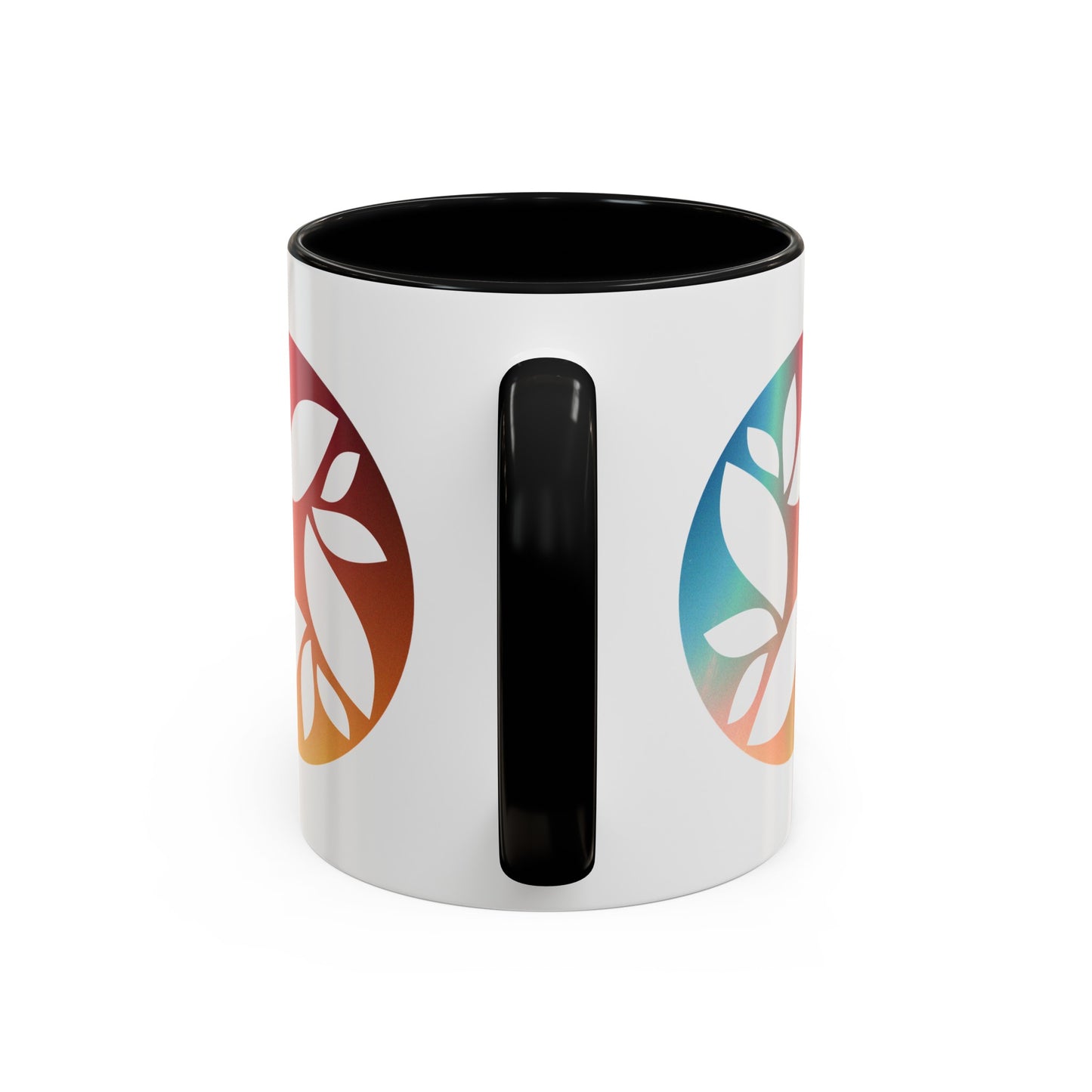 "Logo Gradient" Accent Coffee Mug (11, 15oz)