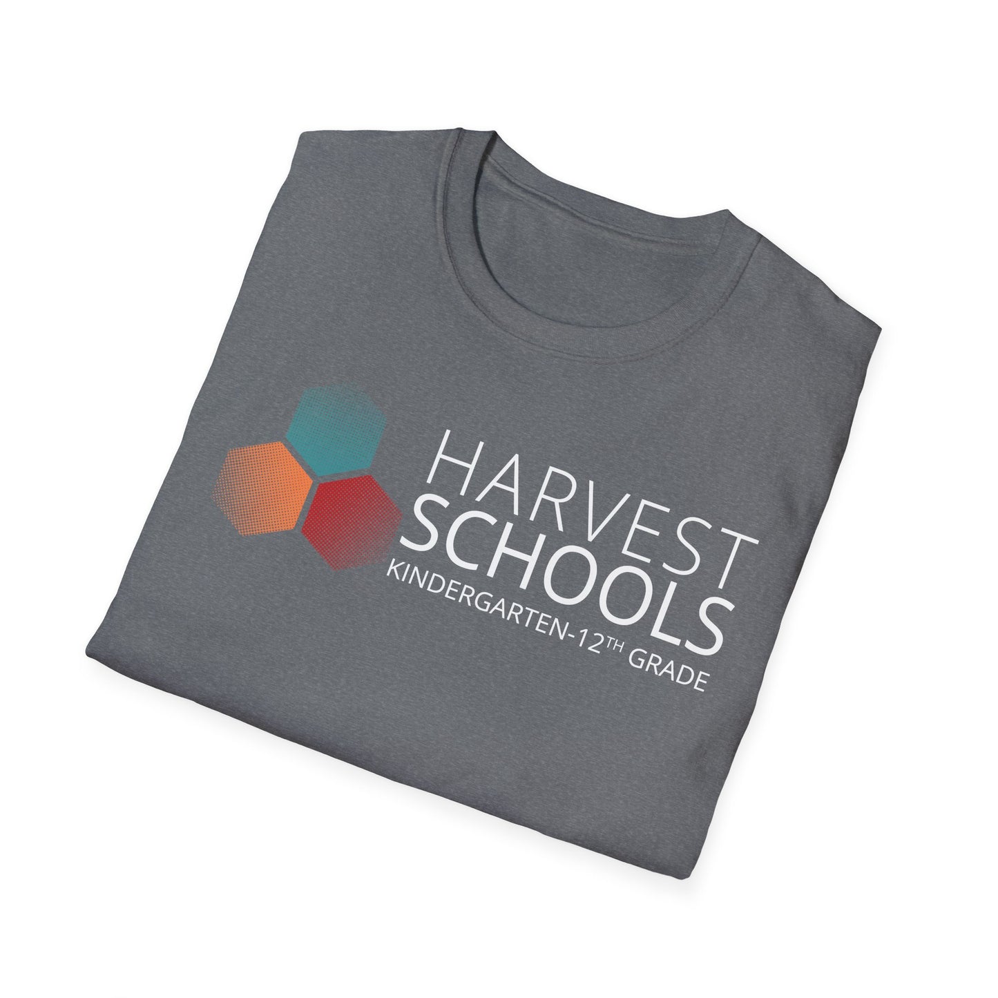 "Harvest Schools" Adult Unisex Softstyle T-Shirt - Perfect for Teachers & Students