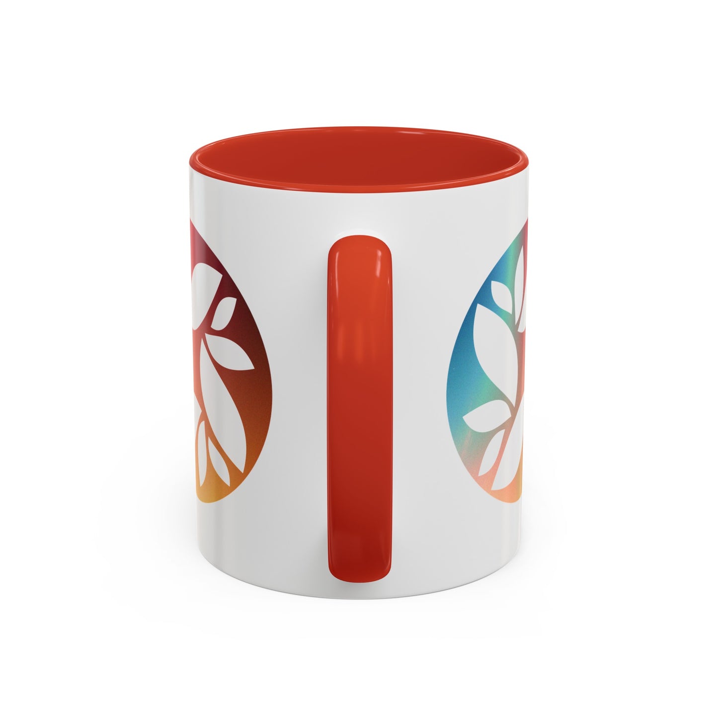 "Logo Gradient" Accent Coffee Mug (11, 15oz)