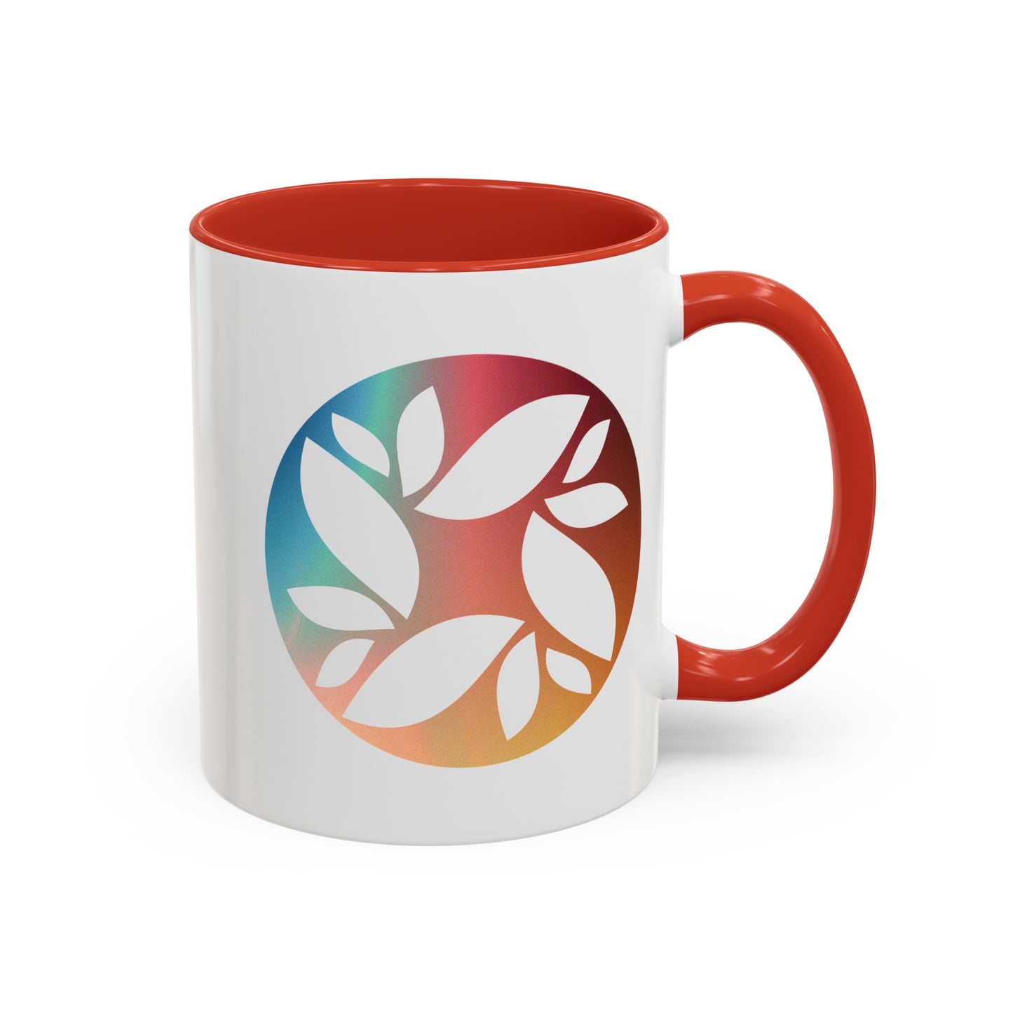"Logo Gradient" Accent Coffee Mug (11, 15oz)