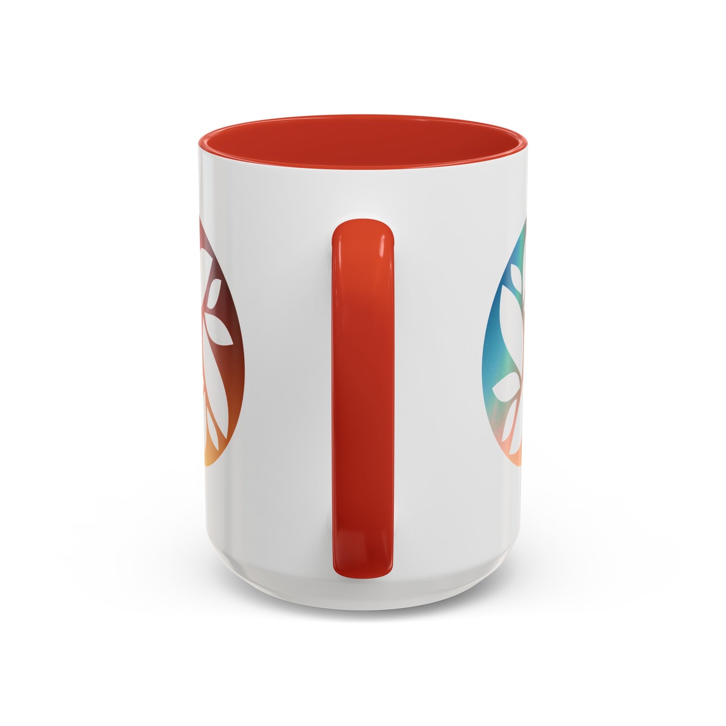 "Logo Gradient" Accent Coffee Mug (11, 15oz)