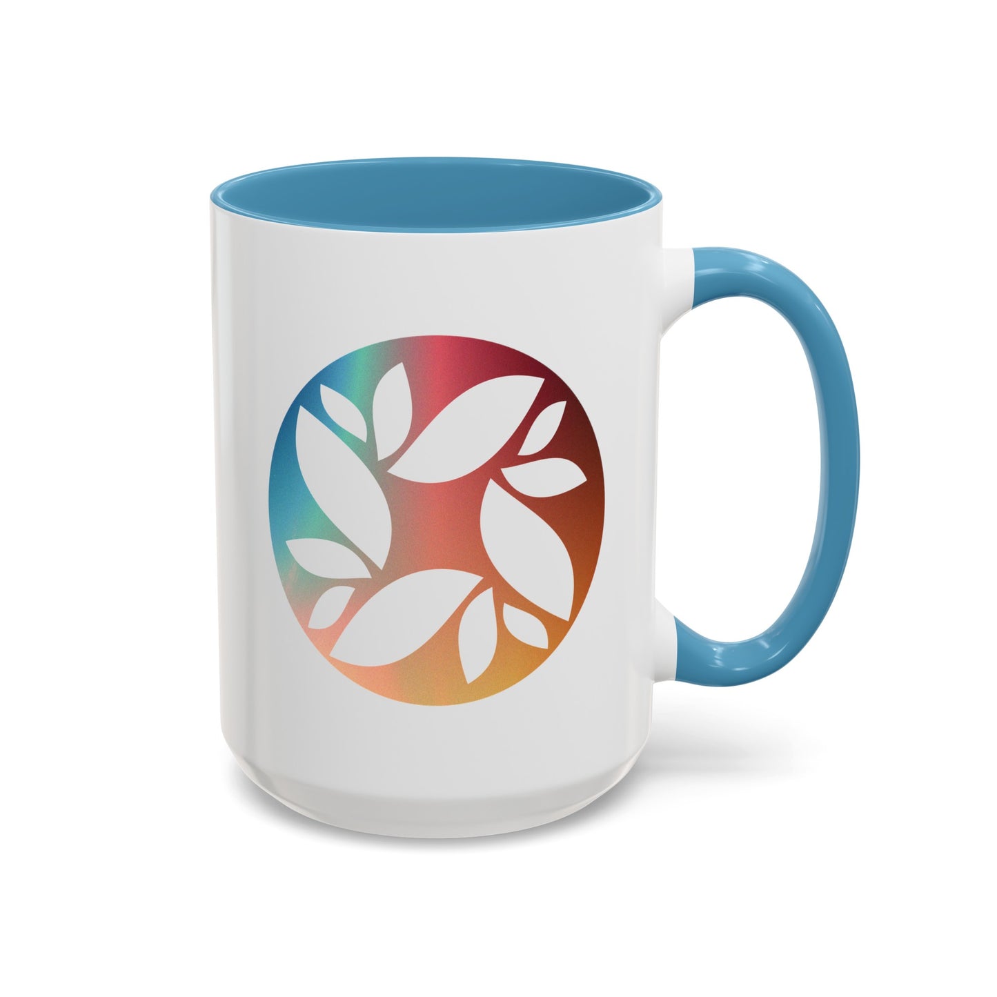 "Logo Gradient" Accent Coffee Mug (11, 15oz)