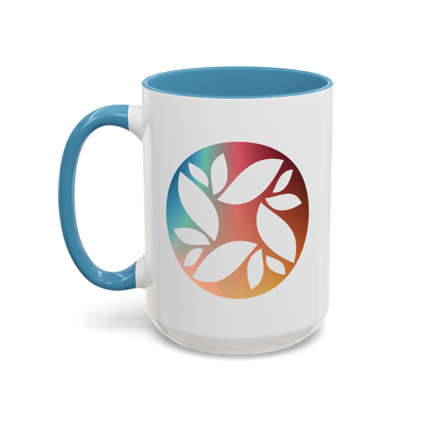 "Logo Gradient" Accent Coffee Mug (11, 15oz)