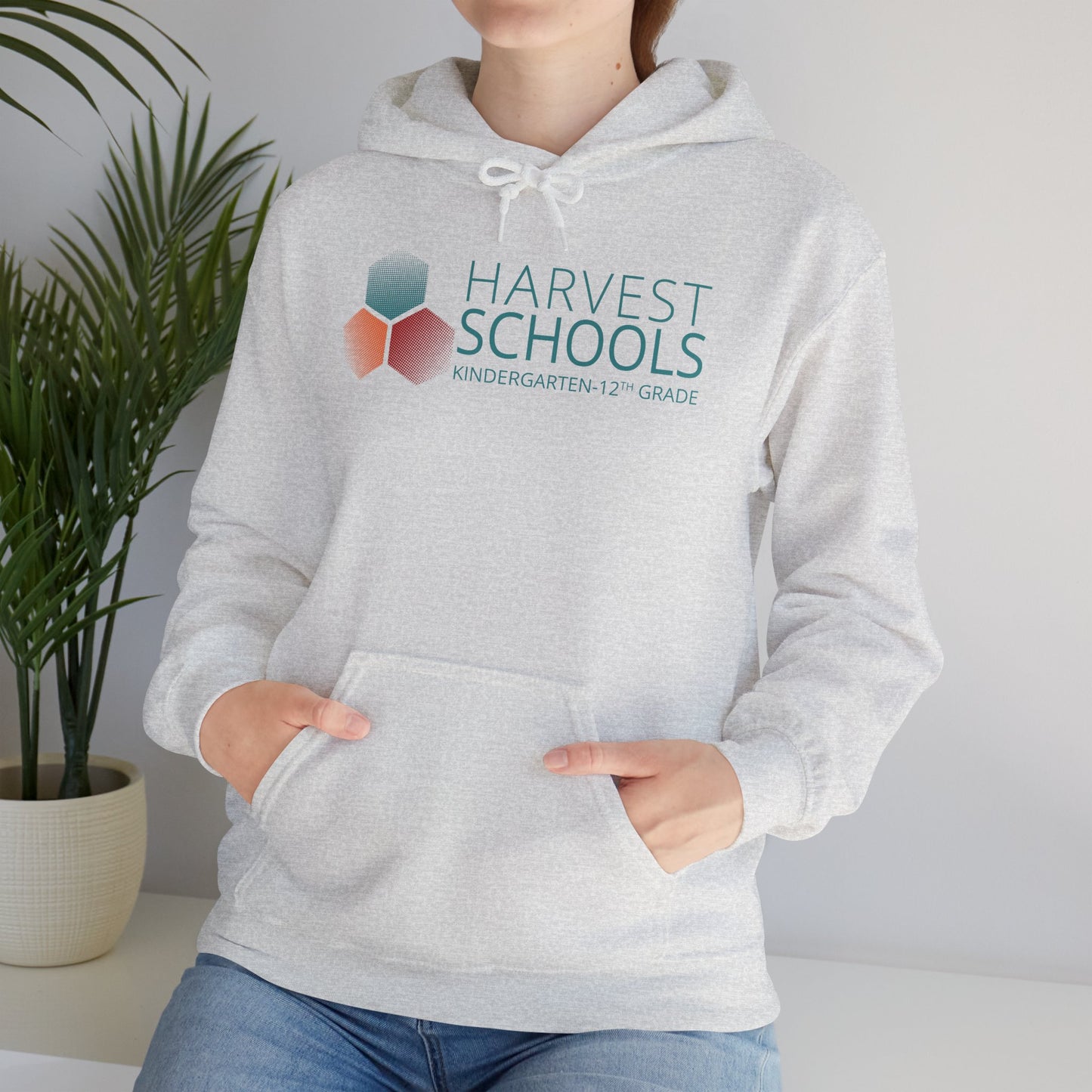 "Harvest Schools" Adult Unisex Heavy Blend™ Hooded Sweatshirt - Comfortable and Cozy Apparel for School Events