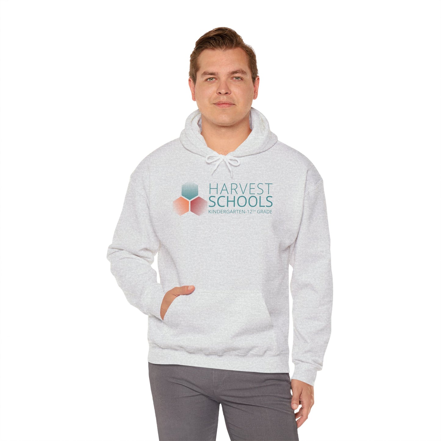 "Harvest Schools" Adult Unisex Heavy Blend™ Hooded Sweatshirt - Comfortable and Cozy Apparel for School Events
