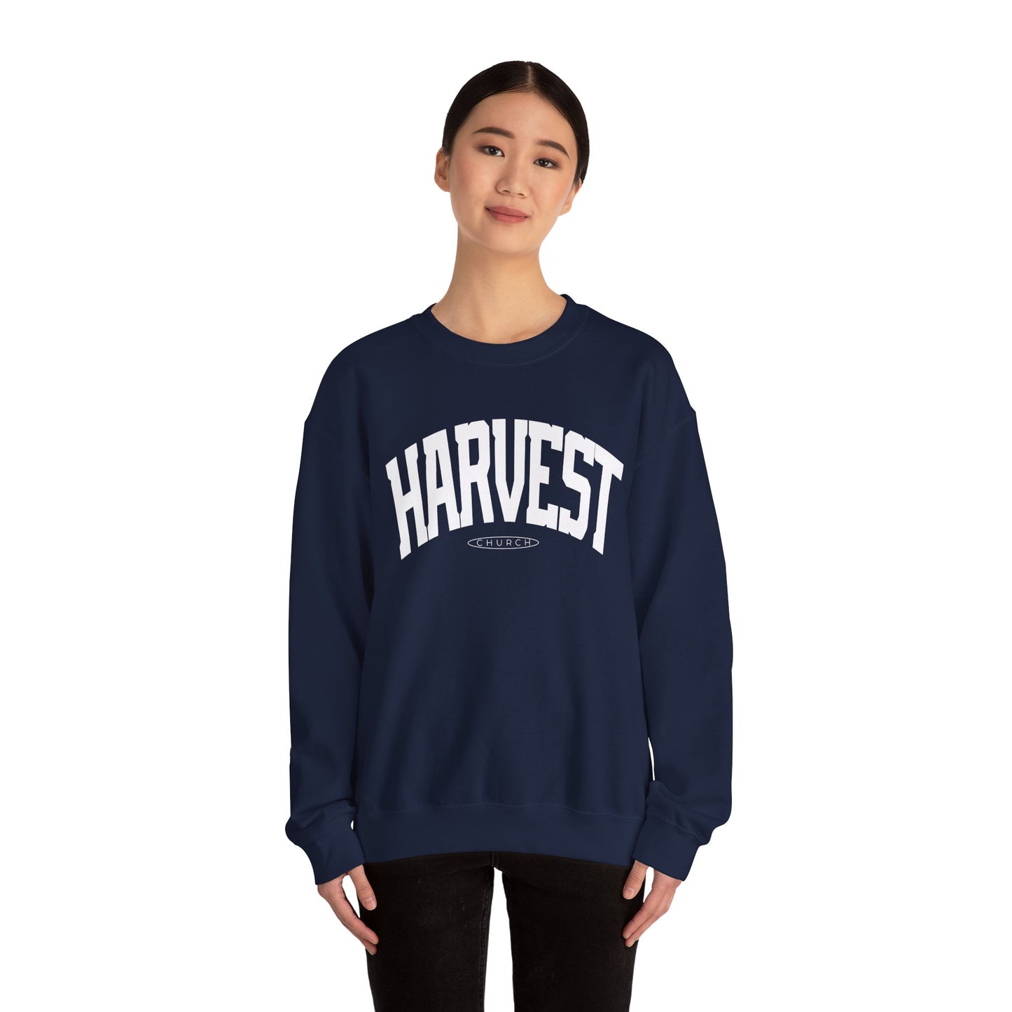 Harvest Church College Crewneck | Heavy Blend™ Sweatshirt