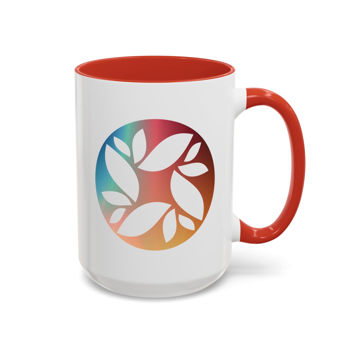 "Logo Gradient" Accent Coffee Mug (11, 15oz)