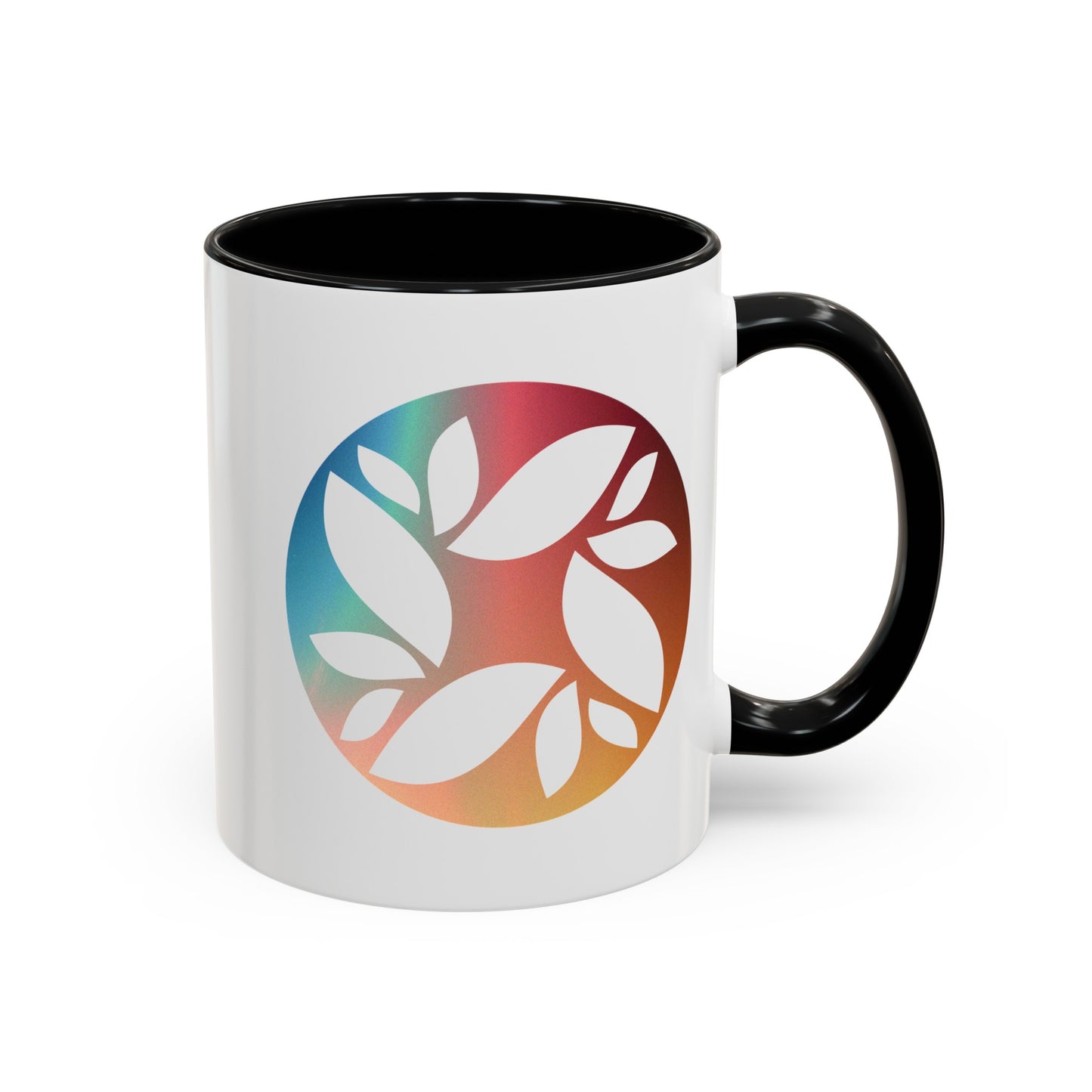 "Logo Gradient" Accent Coffee Mug (11, 15oz)