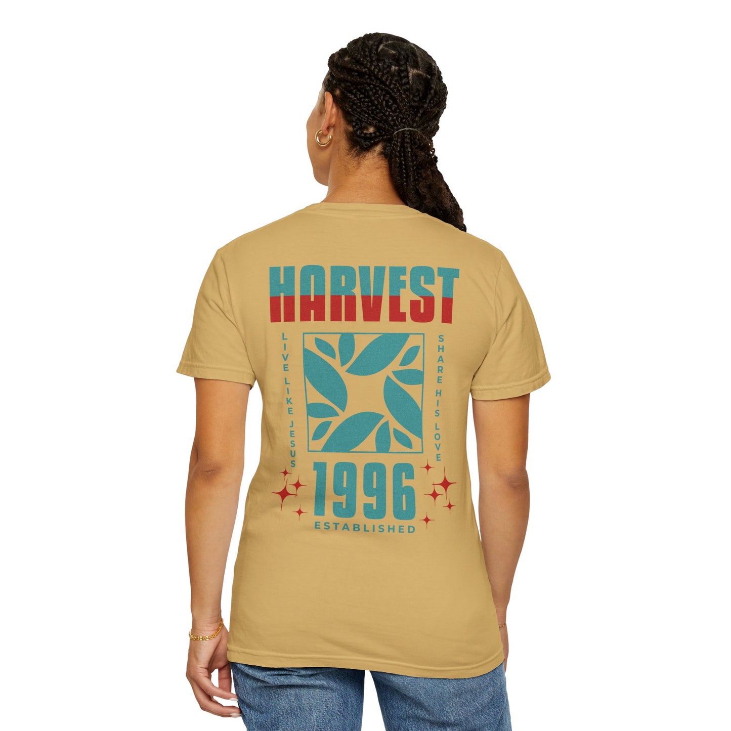 "Harvest" Vintage Band Tee | Unisex Garment-Dyed T-shirt