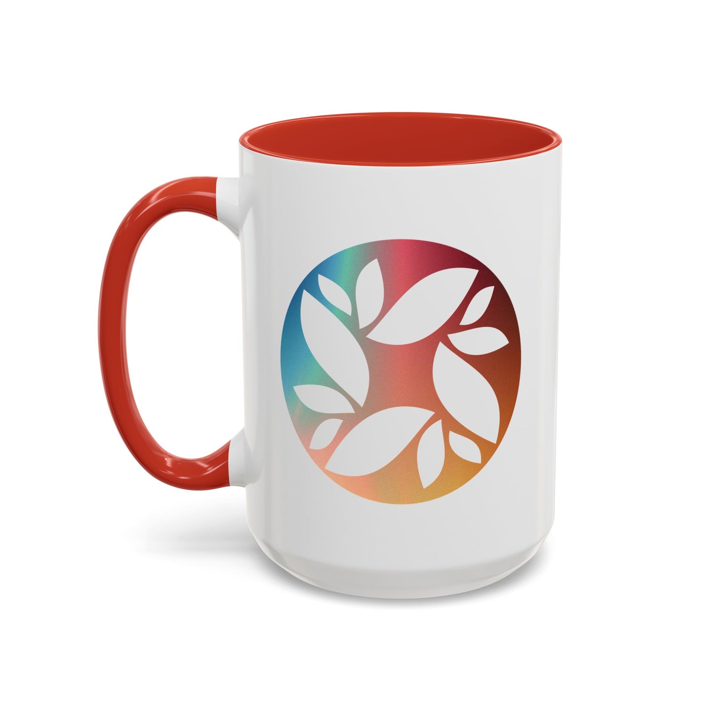 "Logo Gradient" Accent Coffee Mug (11, 15oz)