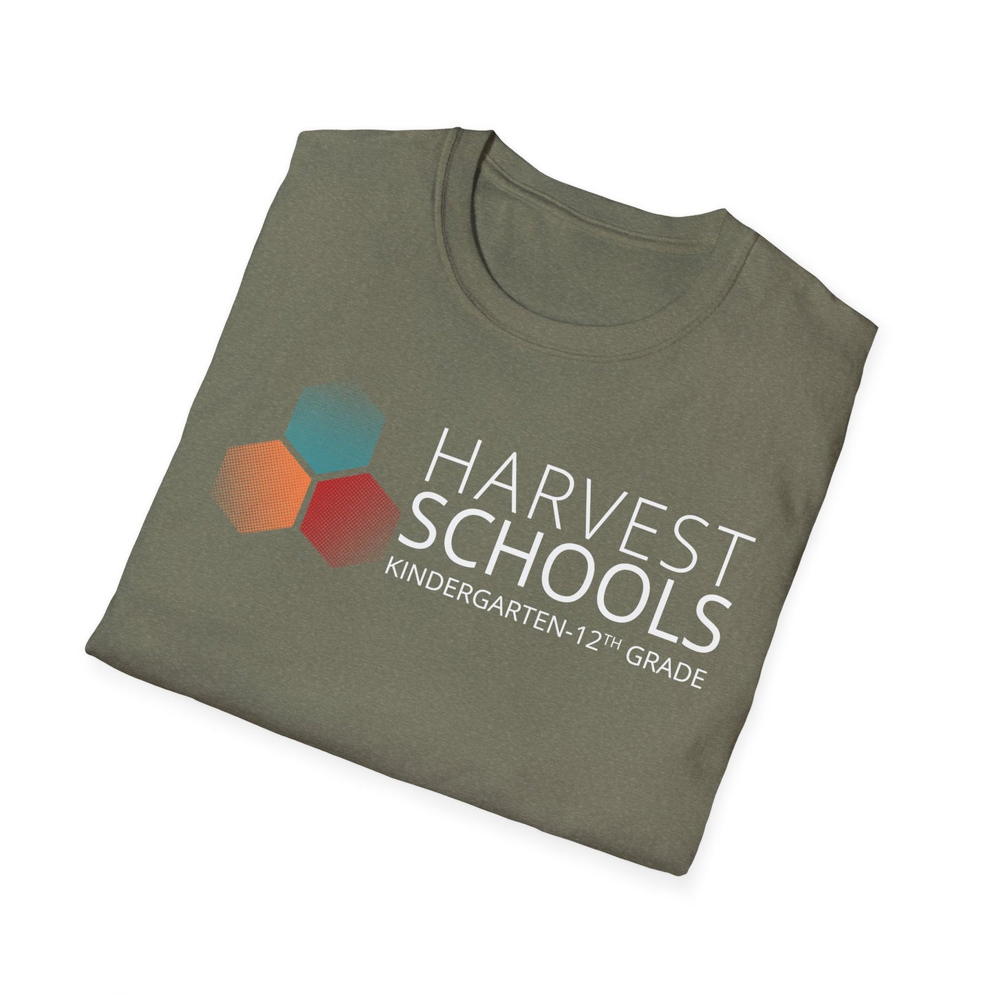 "Harvest Schools" Adult Unisex Softstyle T-Shirt - Perfect for Teachers & Students