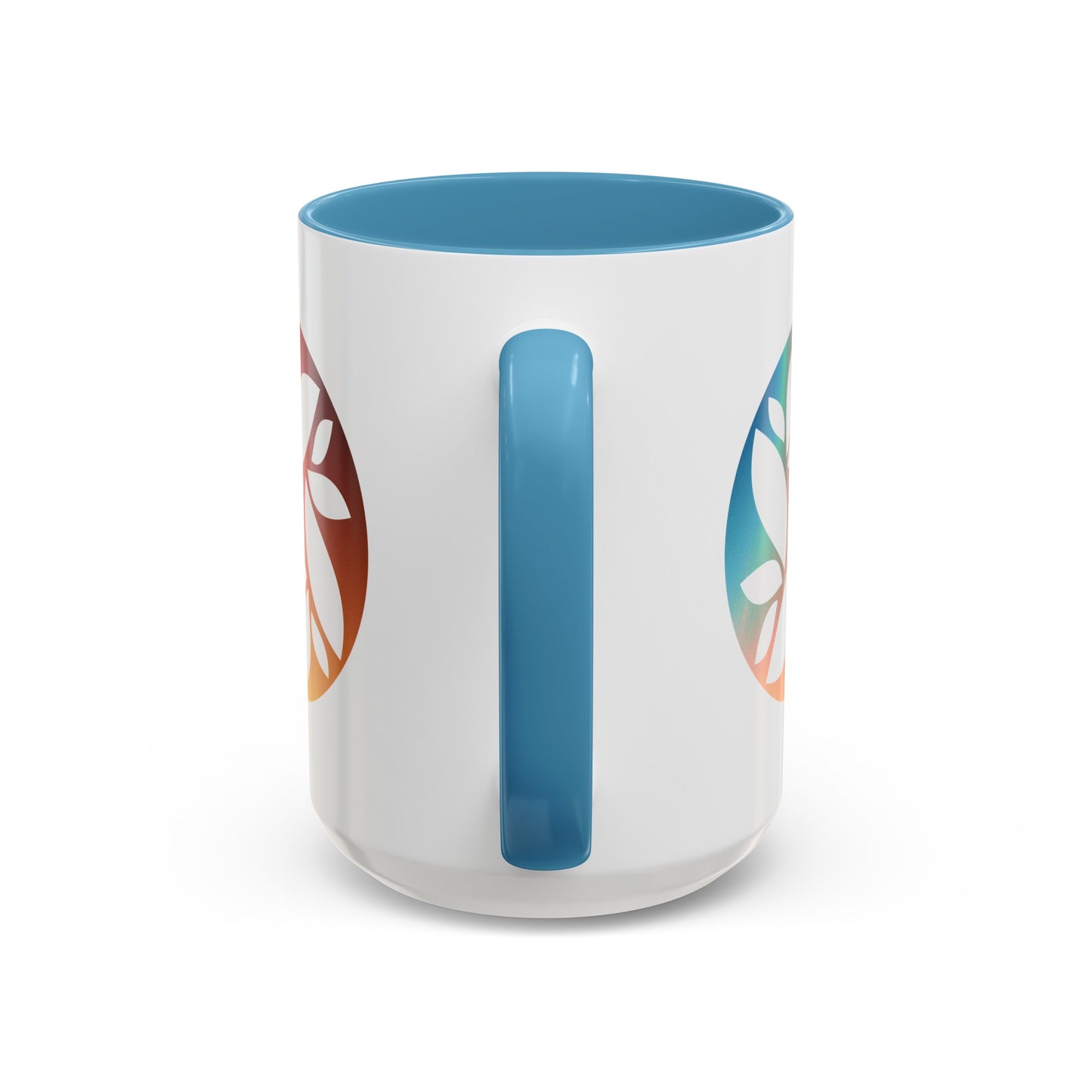 "Logo Gradient" Accent Coffee Mug (11, 15oz)