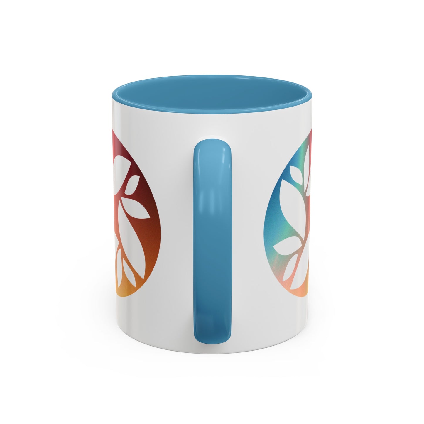 "Logo Gradient" Accent Coffee Mug (11, 15oz)