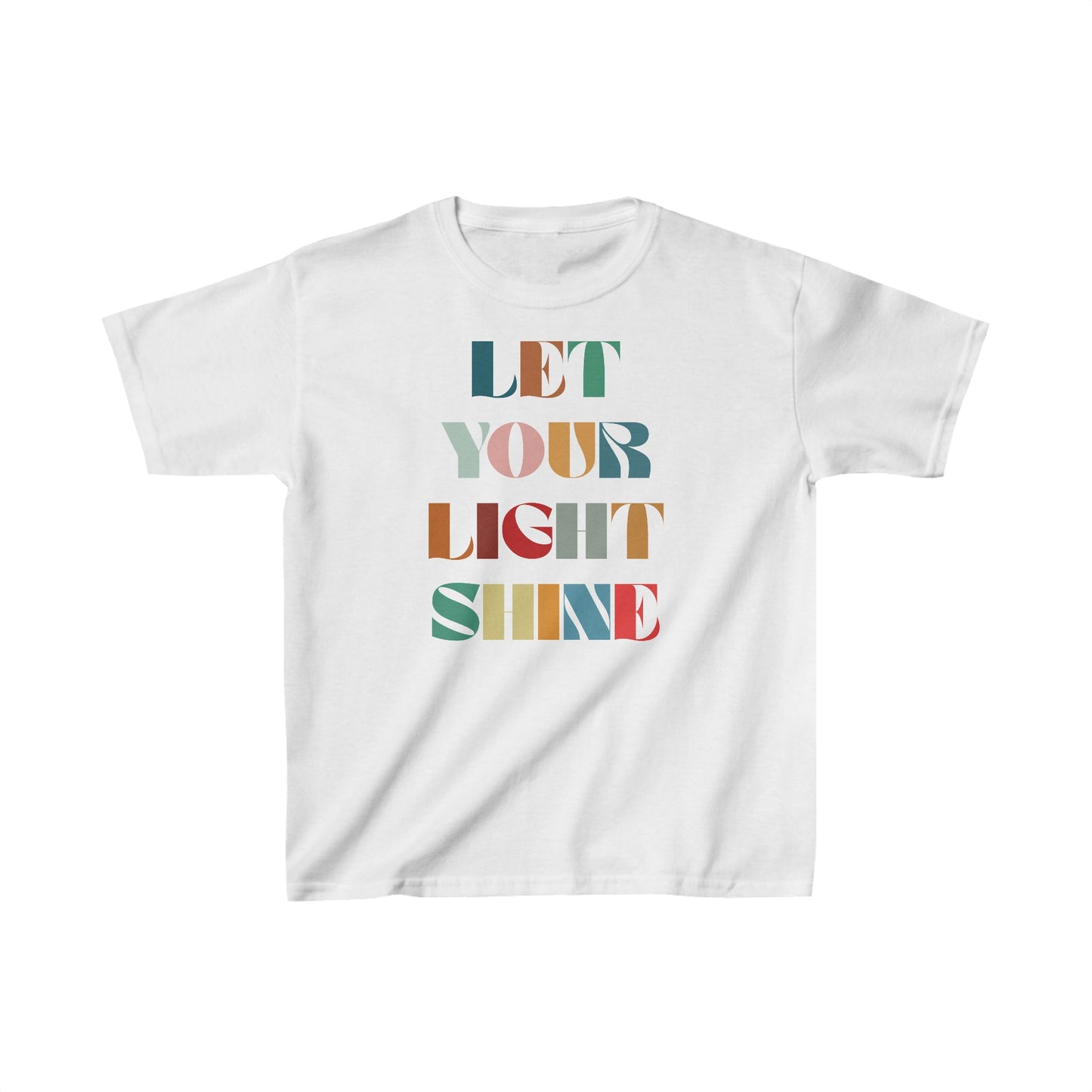 "Let Your Light Shine" Kids Heavy Cotton™ Tee