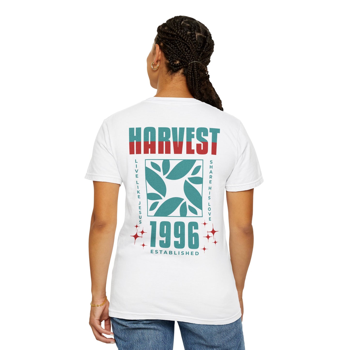 "Harvest" Vintage Band Tee | Unisex Garment-Dyed T-shirt