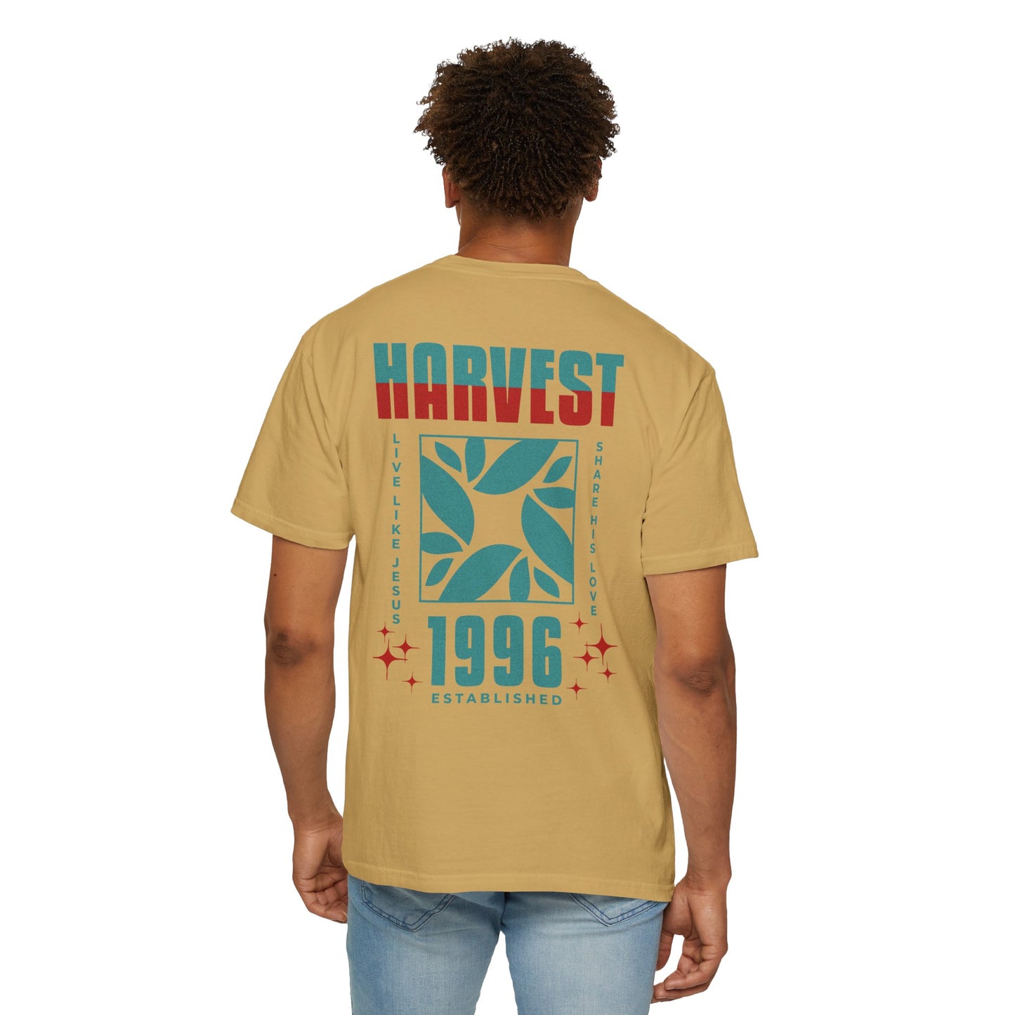 "Harvest" Vintage Band Tee | Unisex Garment-Dyed T-shirt