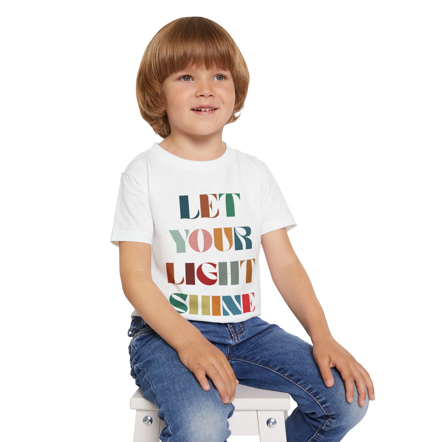"Let Your Light Shine" Toddler Heavy Cotton™ T-shirt