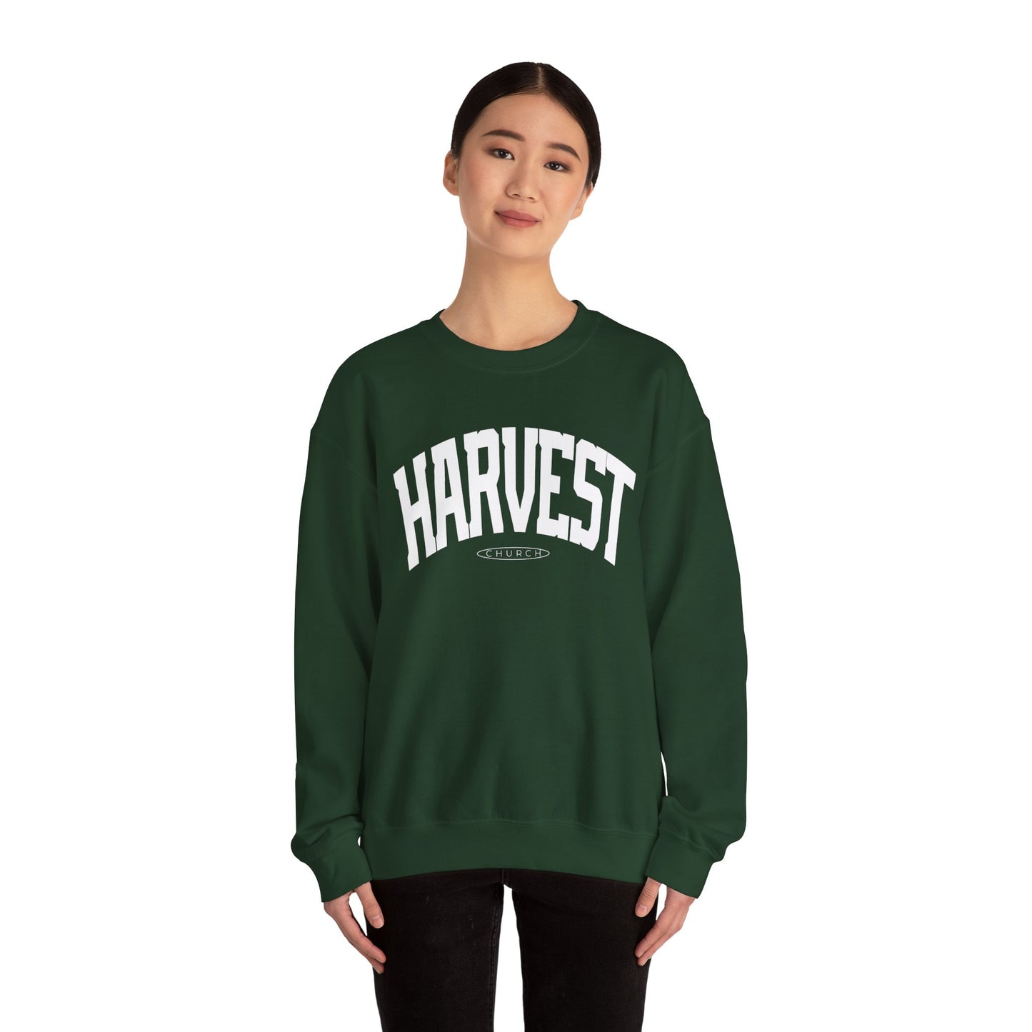Harvest Church College Crewneck | Heavy Blend™ Sweatshirt