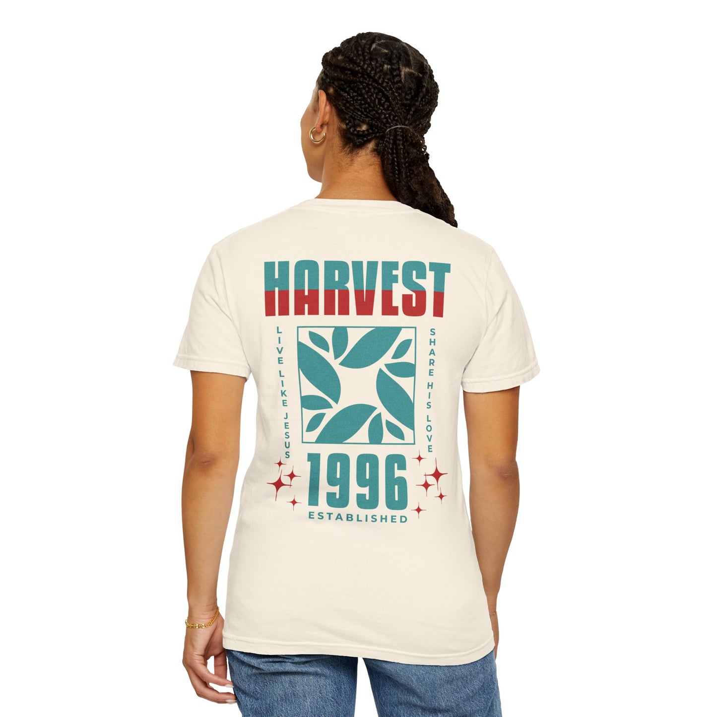"Harvest" Vintage Band Tee | Unisex Garment-Dyed T-shirt