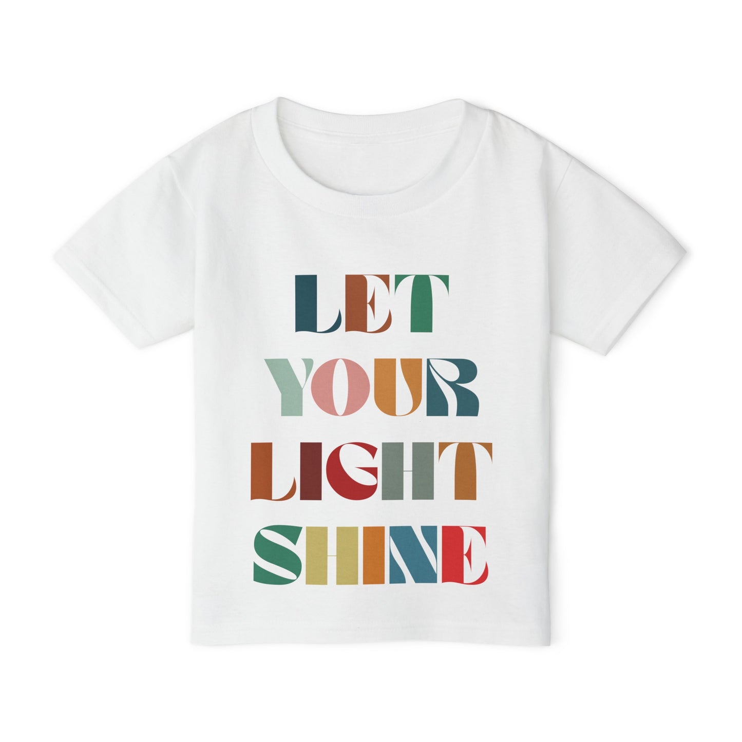 "Let Your Light Shine" Toddler Heavy Cotton™ T-shirt