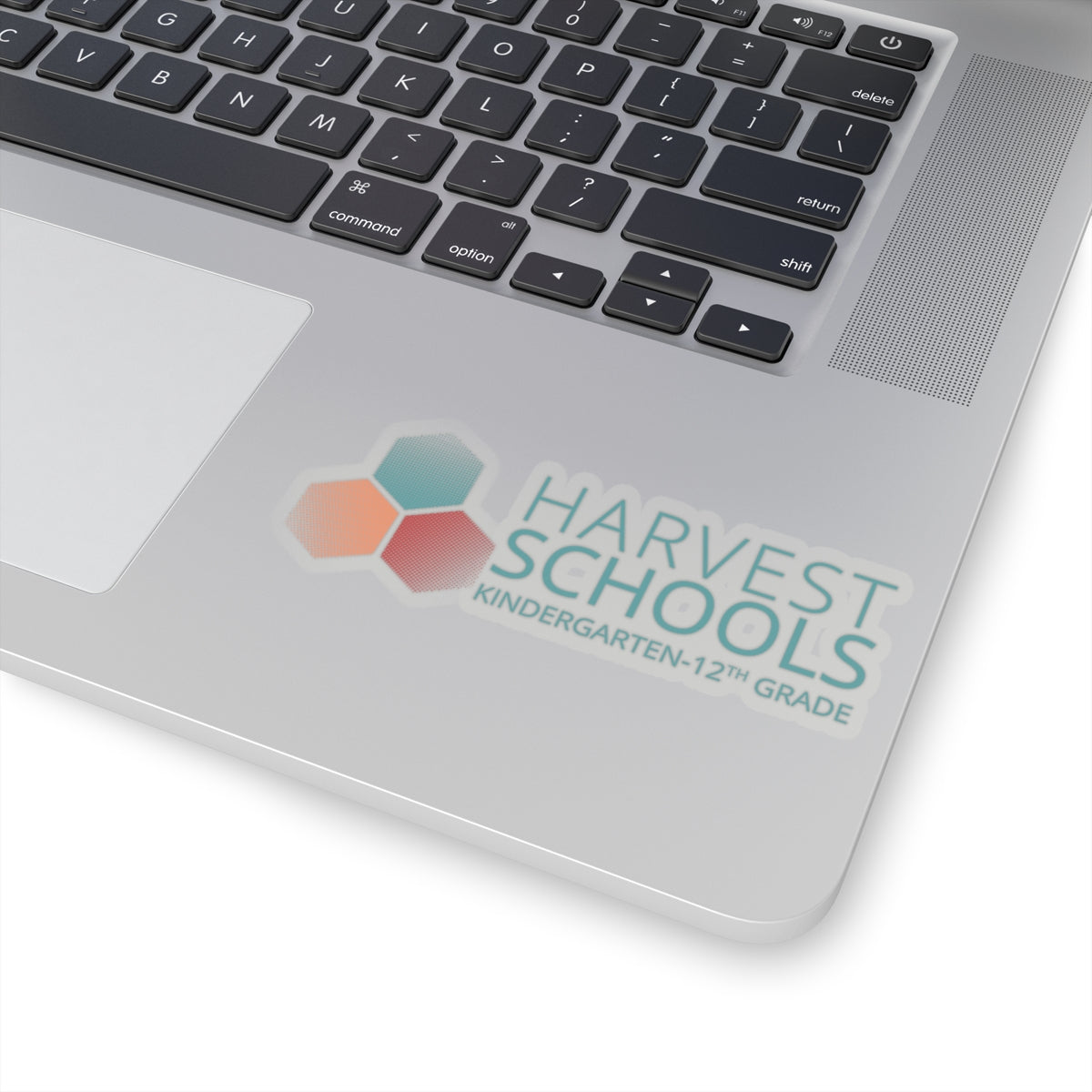 "Harvest Schools" Transparent Stickers - Perfect for K-12 Students & Faculty - THREE SIZE VARIATIONS