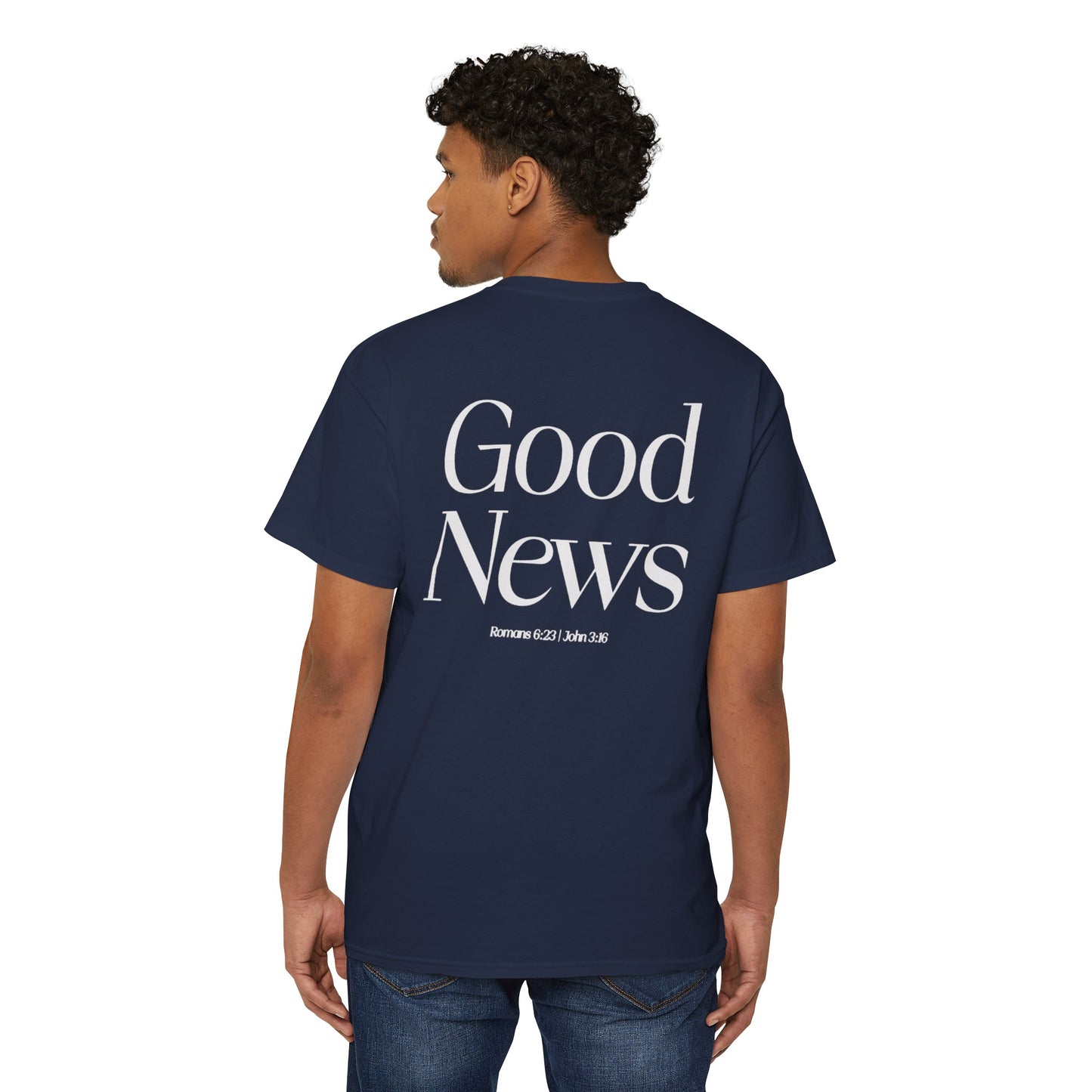 "Good News" Pocket Tee | Unisex Heavy Cotton