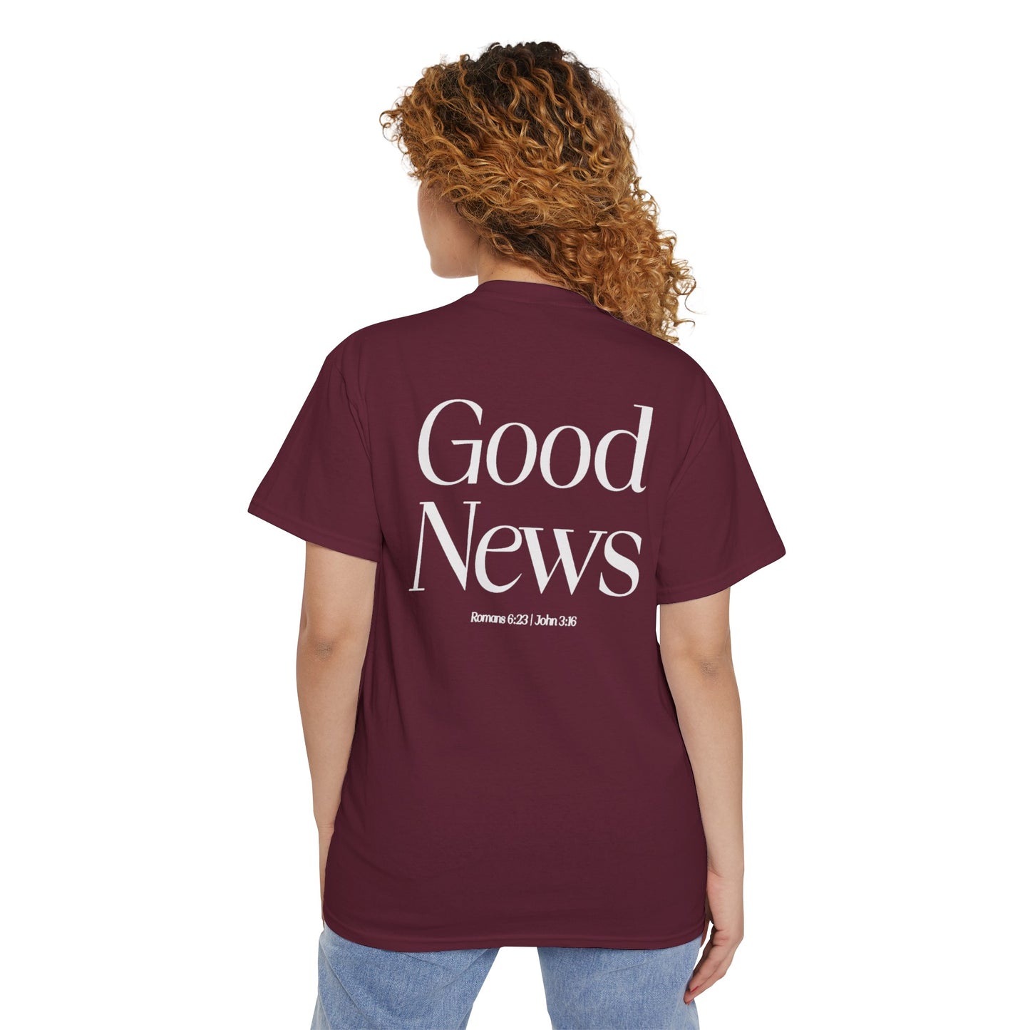 "Good News" Pocket Tee | Unisex Heavy Cotton