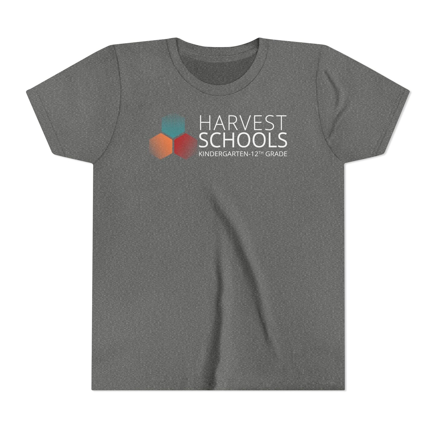 "Harvest Schools" Youth Short Sleeve Tee - Comfortable School Spirit Wear