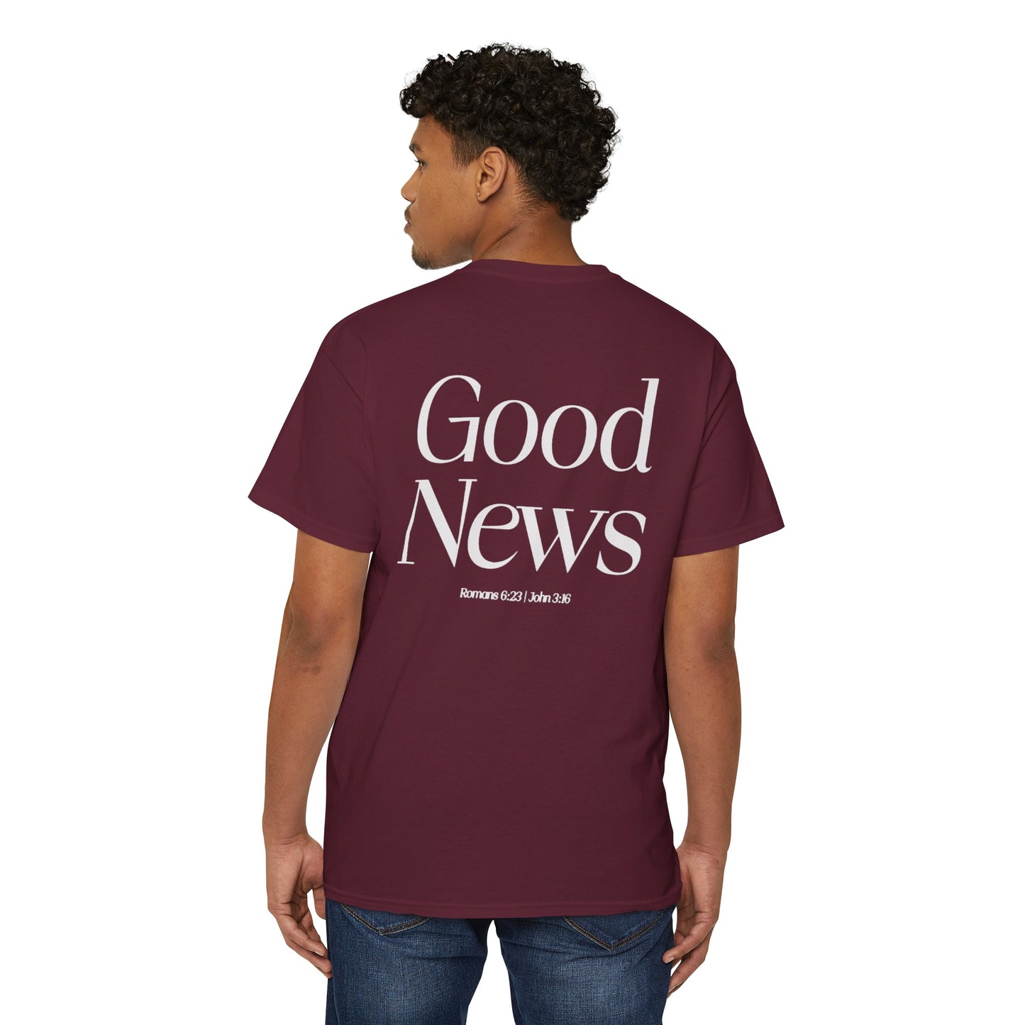 "Good News" Pocket Tee | Unisex Heavy Cotton