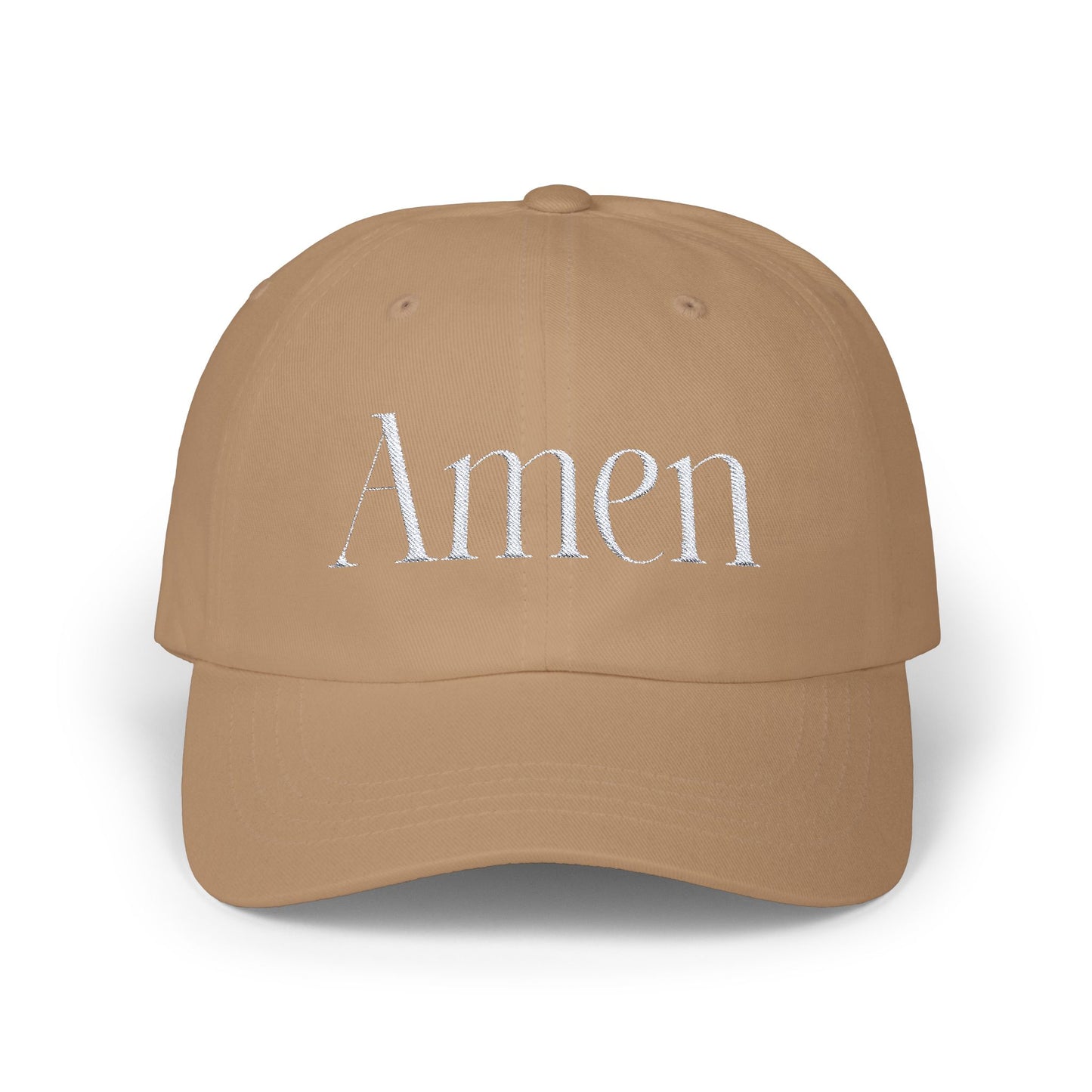 "Amen" Embroidered Amen Classic Dad Cap