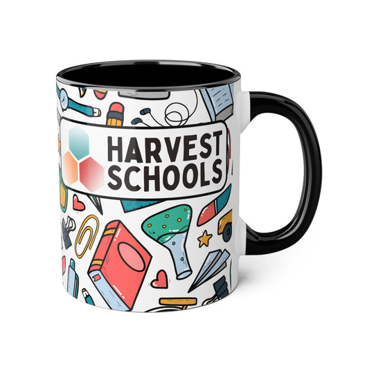 "Harvest Schools" Colorful Classroom Accent Mug - 11oz