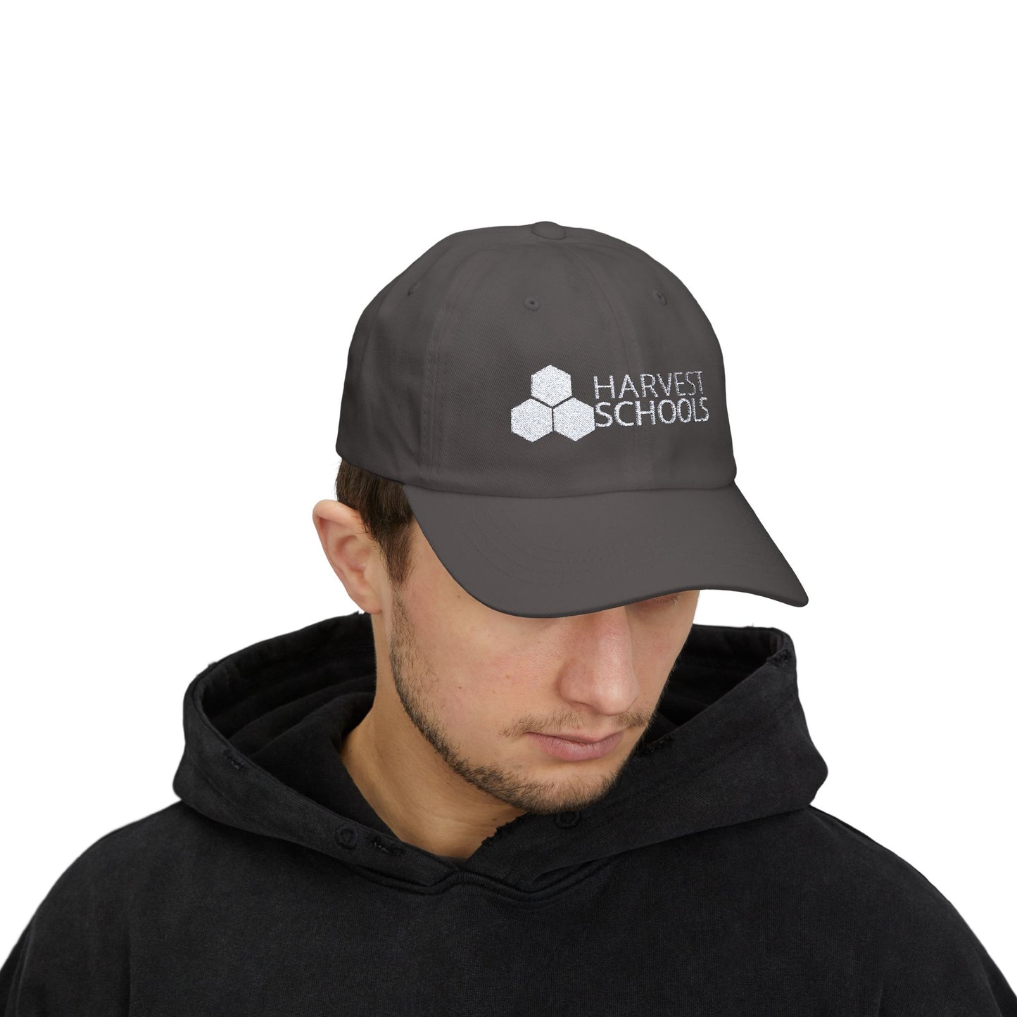 "Harvest Schools" Classic Dad Cap - Stylish Adjustable Hat for Everyday Wear