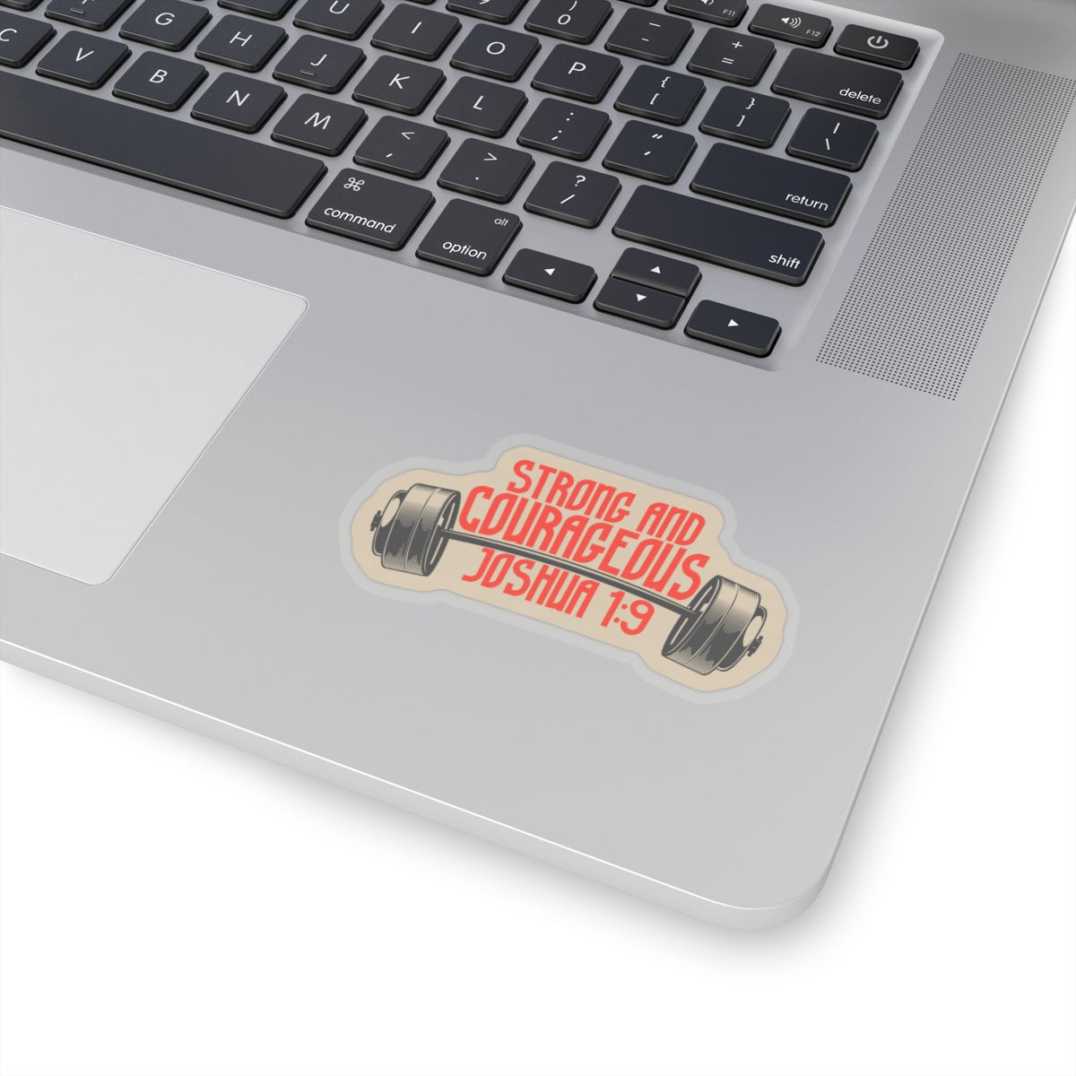 Sticker "Strong & Courageous" | Kiss-Cut Sticker