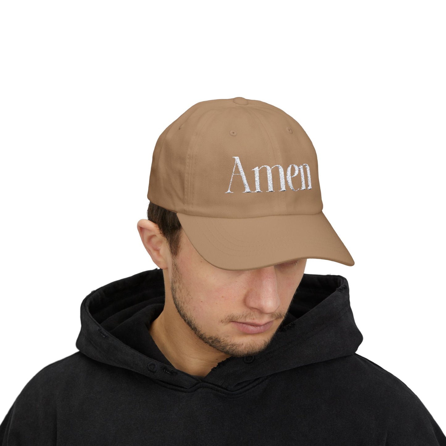 "Amen" Embroidered Amen Classic Dad Cap