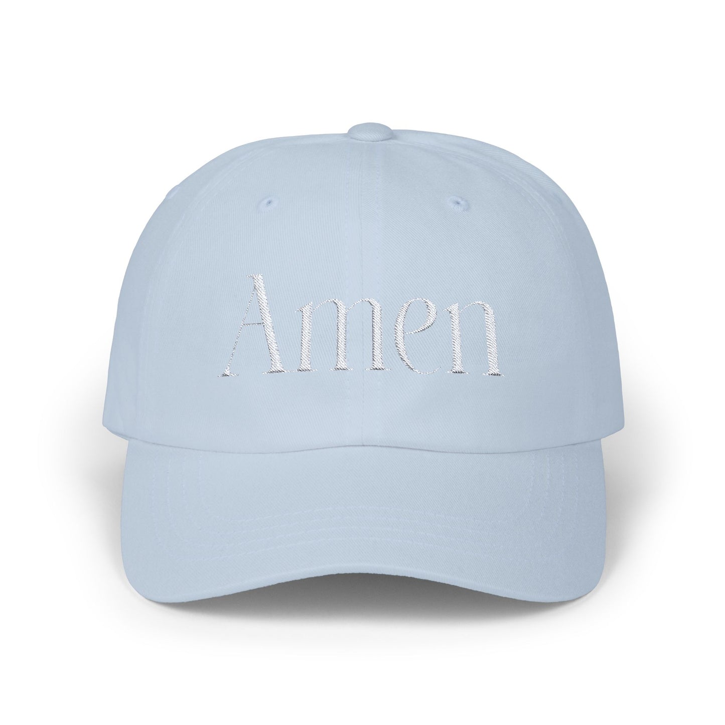 "Amen" Embroidered Amen Classic Dad Cap