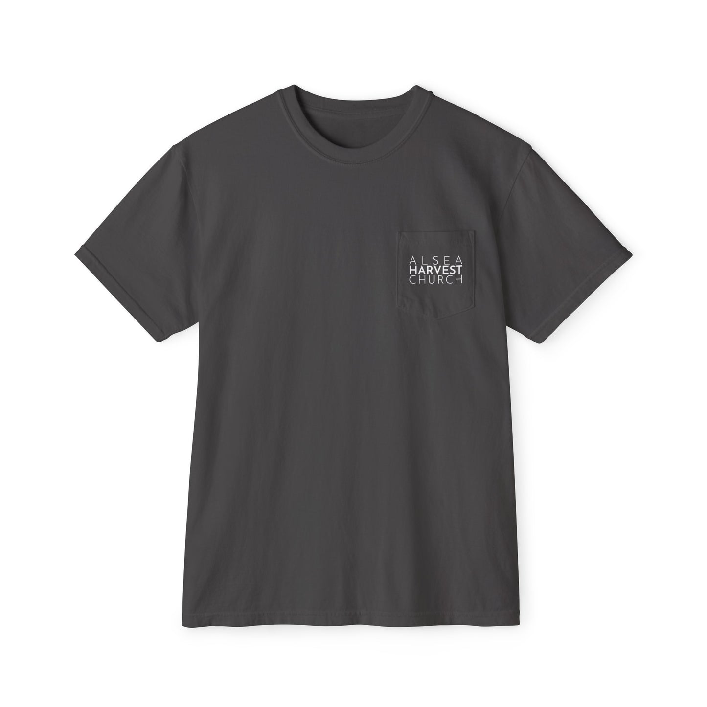 Oregon Church Plant "Alsea Harvest" Unisex Garment-Dyed Pocket T-Shirt