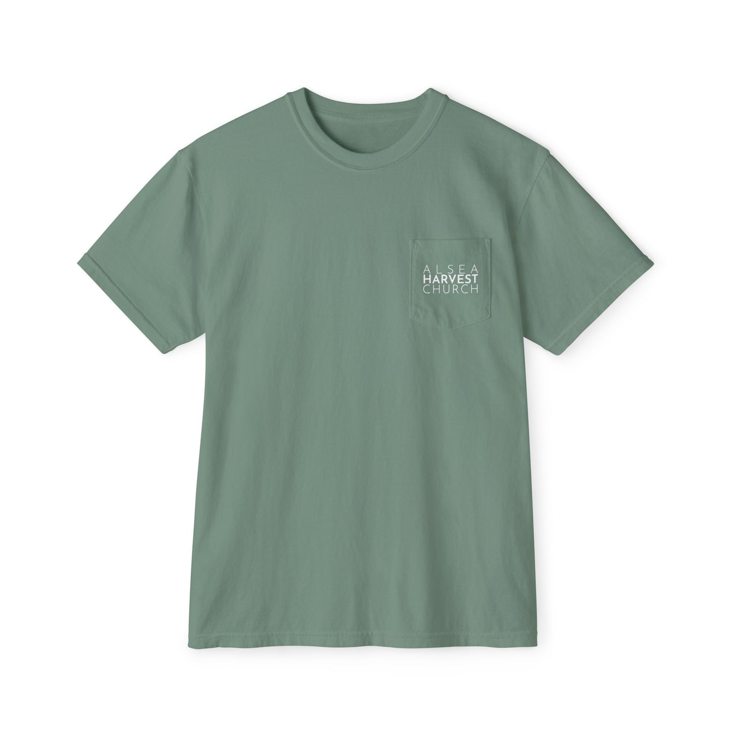 Oregon Church Plant "Alsea Harvest" Unisex Garment-Dyed Pocket T-Shirt