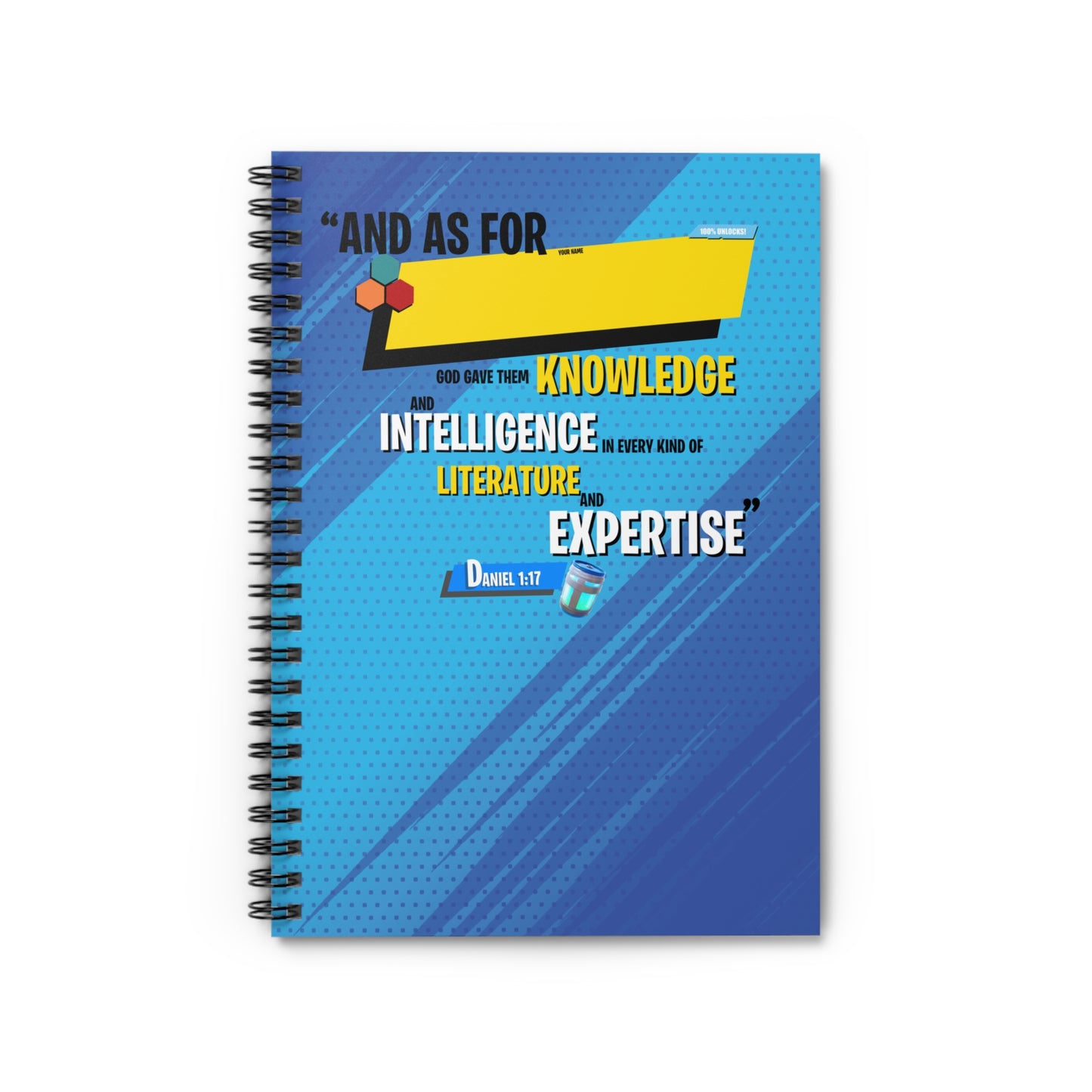 Harvest Schools Spiral Notebook - Ruled Line | Daniel 1:17