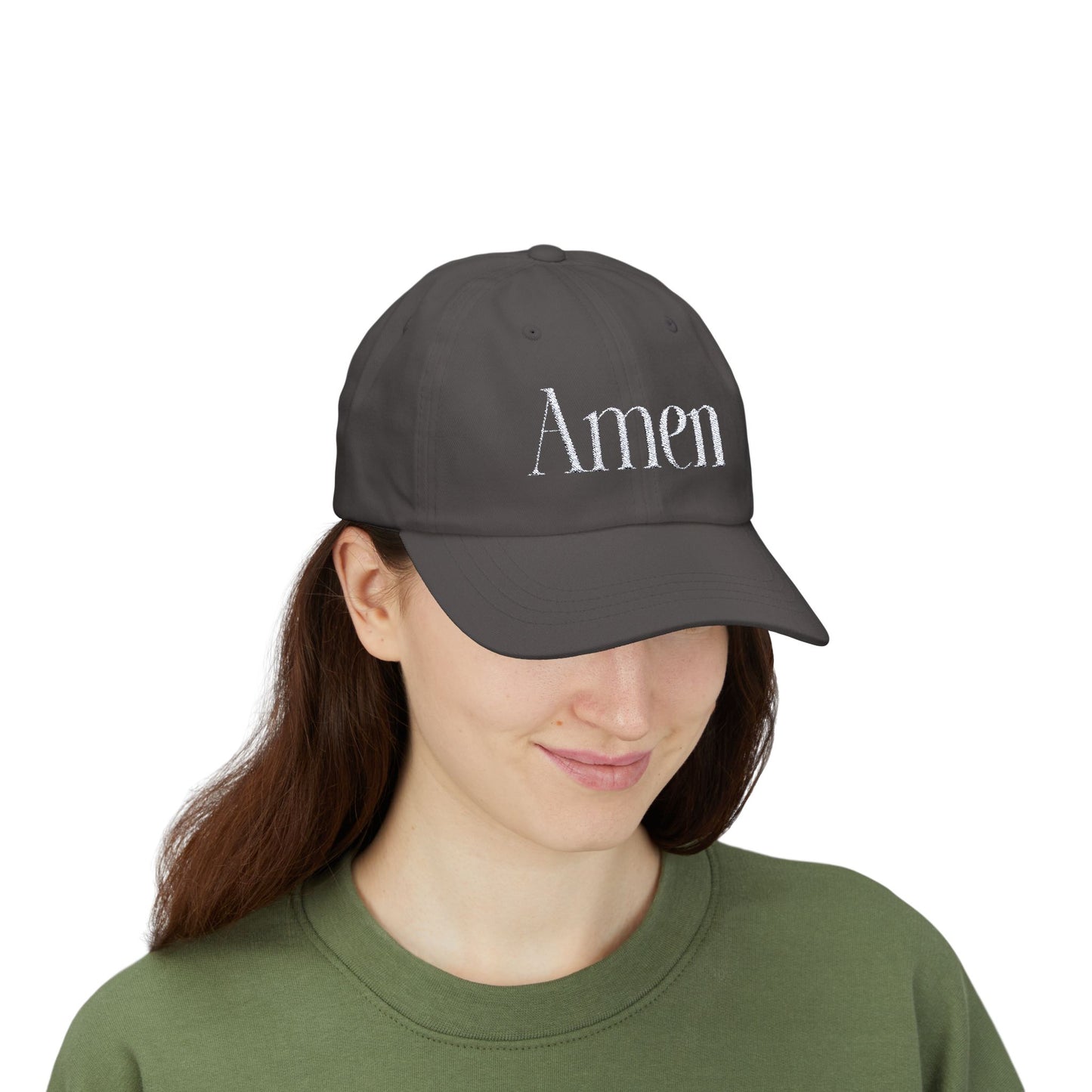 "Amen" Embroidered Amen Classic Dad Cap