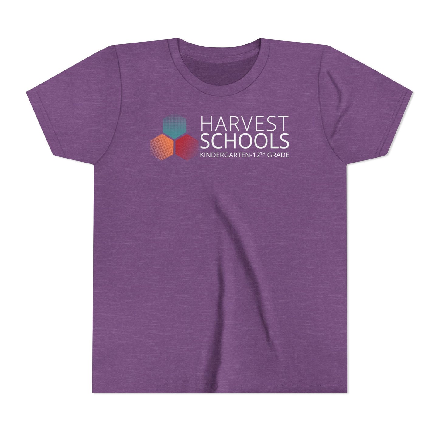 "Harvest Schools" Youth Short Sleeve Tee - Comfortable School Spirit Wear