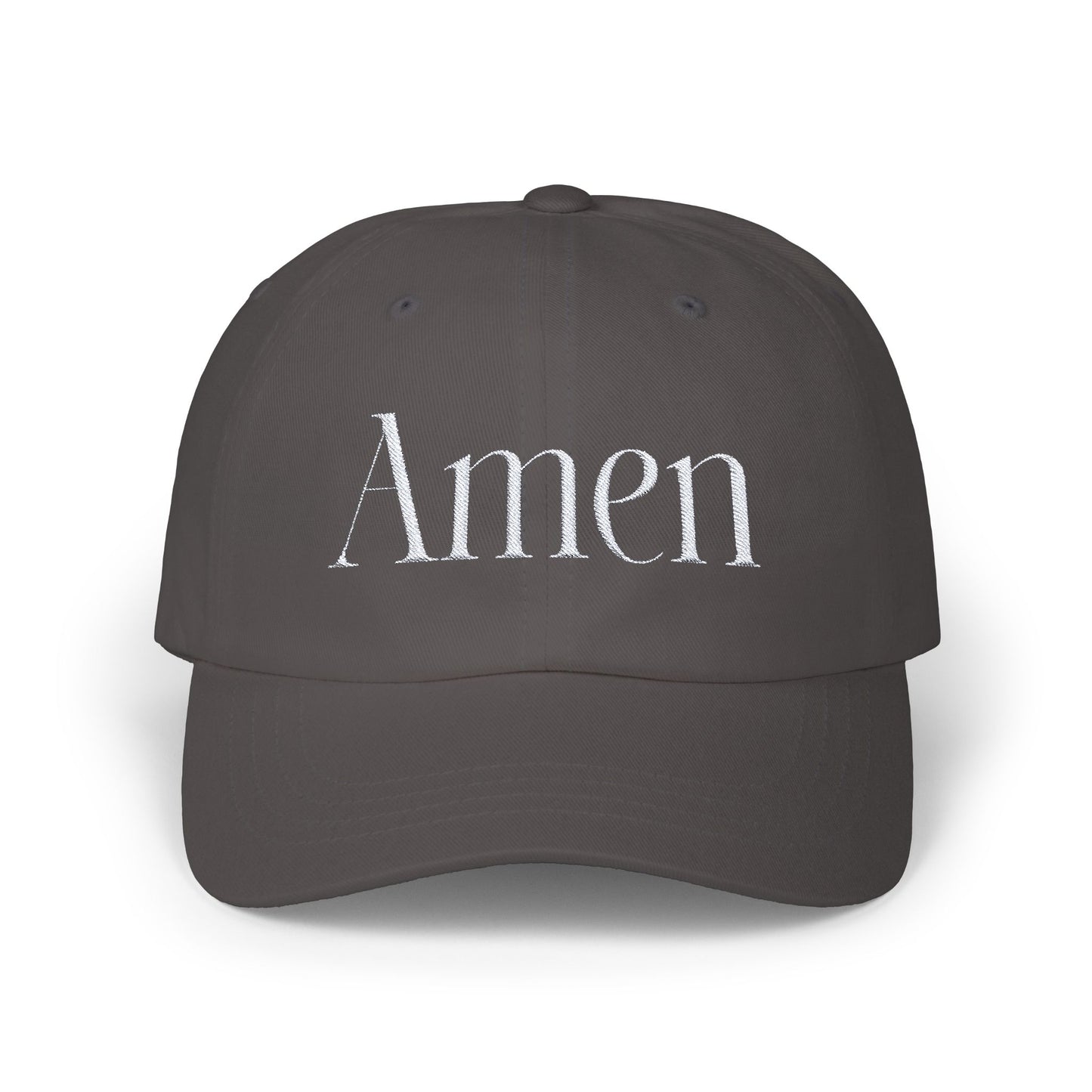 "Amen" Embroidered Amen Classic Dad Cap