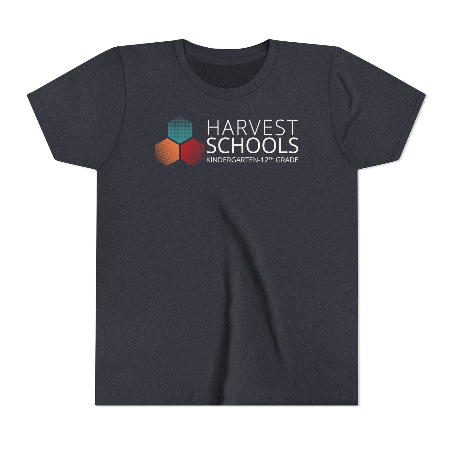 "Harvest Schools" Youth Short Sleeve Tee - Comfortable School Spirit Wear
