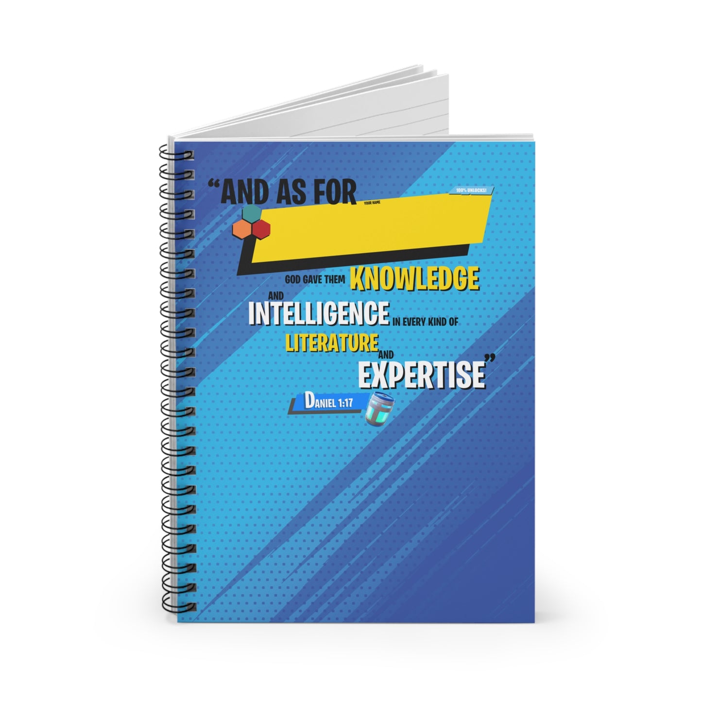 Harvest Schools Spiral Notebook - Ruled Line | Daniel 1:17