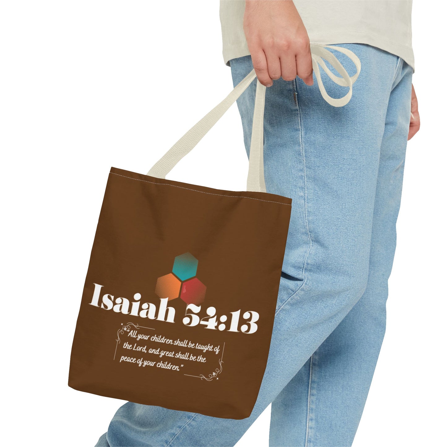 Harvest Schools Tote Bag (AOP) Isaiah 54:13