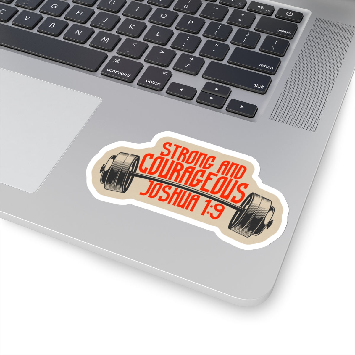 Sticker "Strong & Courageous" | Kiss-Cut Sticker