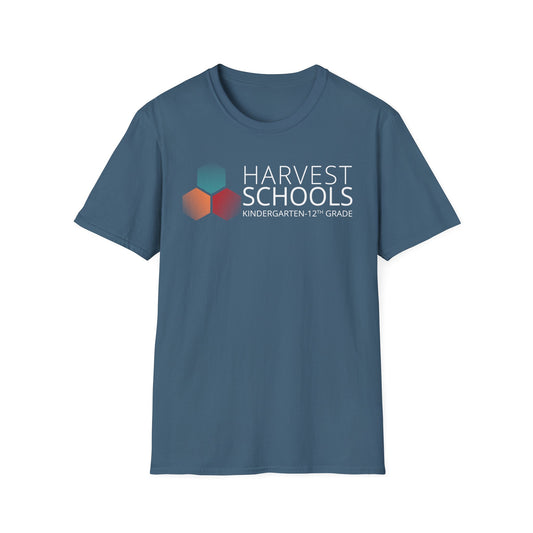 "Harvest Schools" Adult Unisex Softstyle T-Shirt - Perfect for Teachers & Students